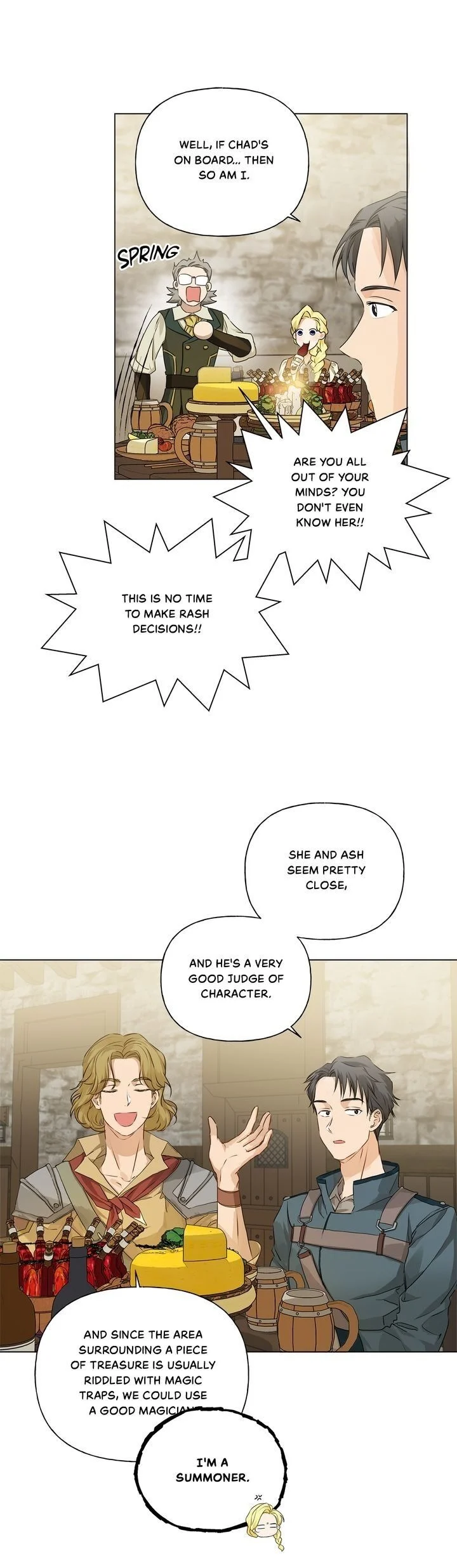The Golden Haired Elementalist chapter 81 page 33