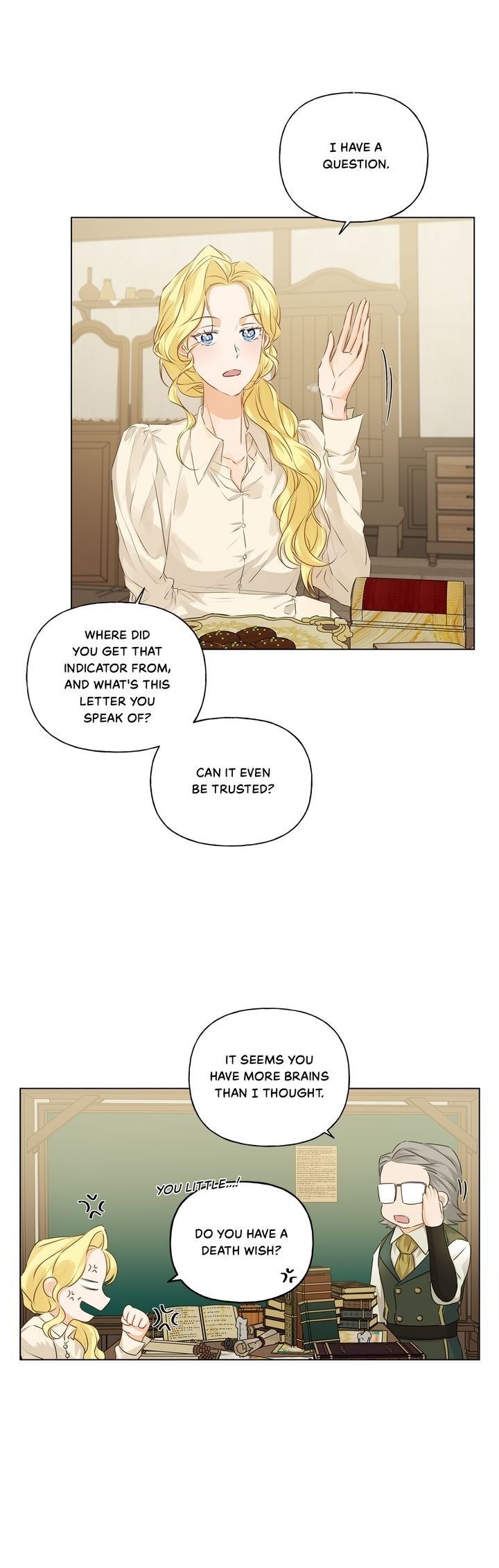 The Golden Haired Elementalist chapter 82 page 12