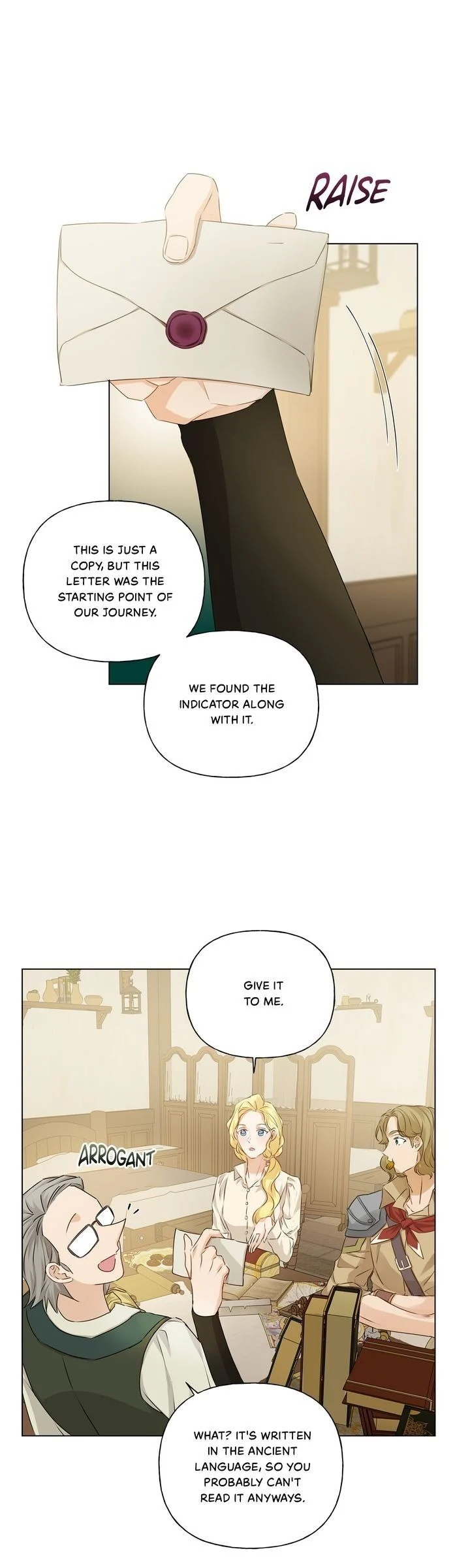 The Golden Haired Elementalist chapter 82 page 13