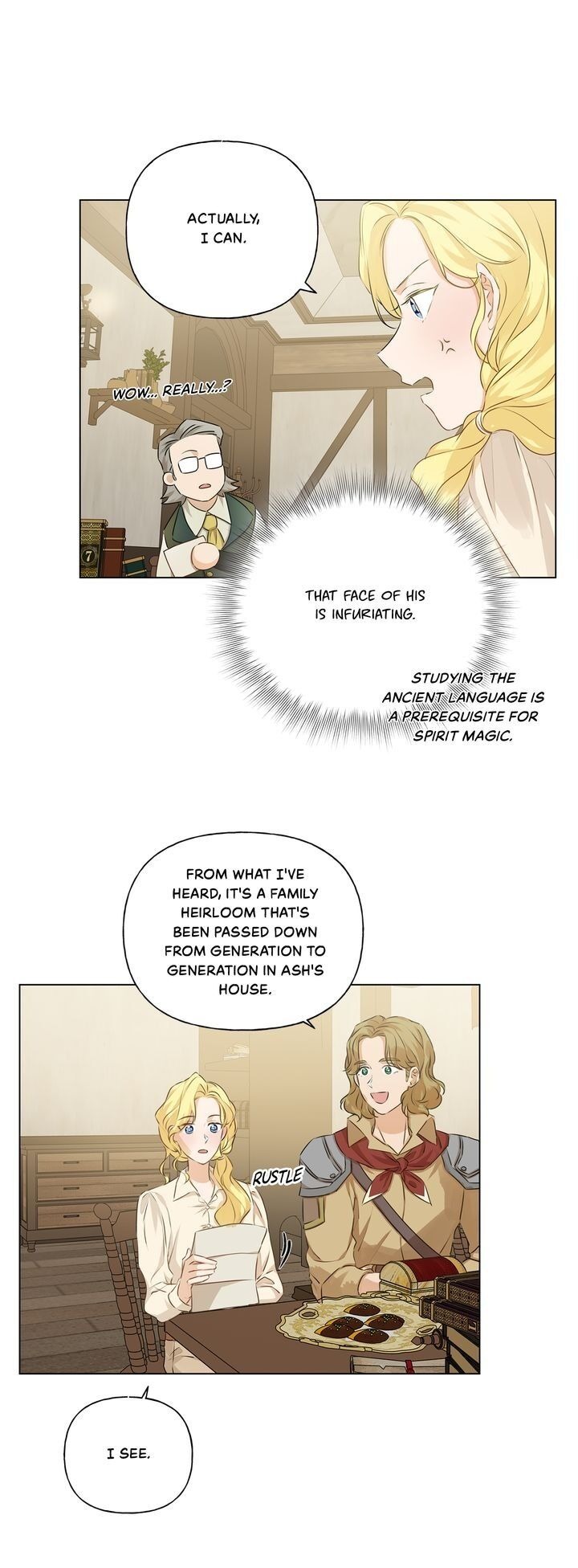 The Golden Haired Elementalist chapter 82 page 14