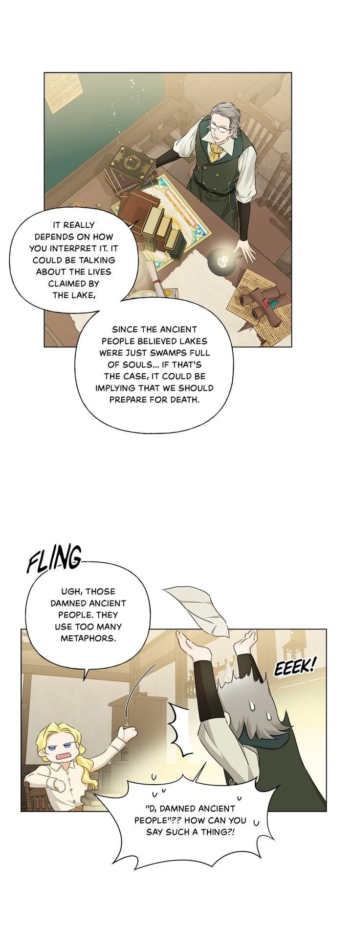 The Golden Haired Elementalist chapter 82 page 17