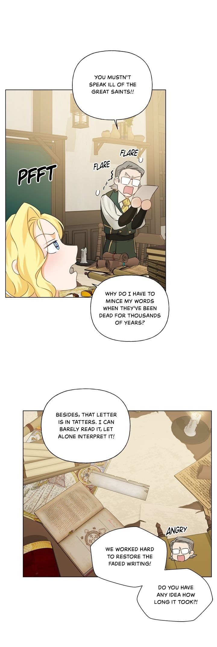 The Golden Haired Elementalist chapter 82 page 18
