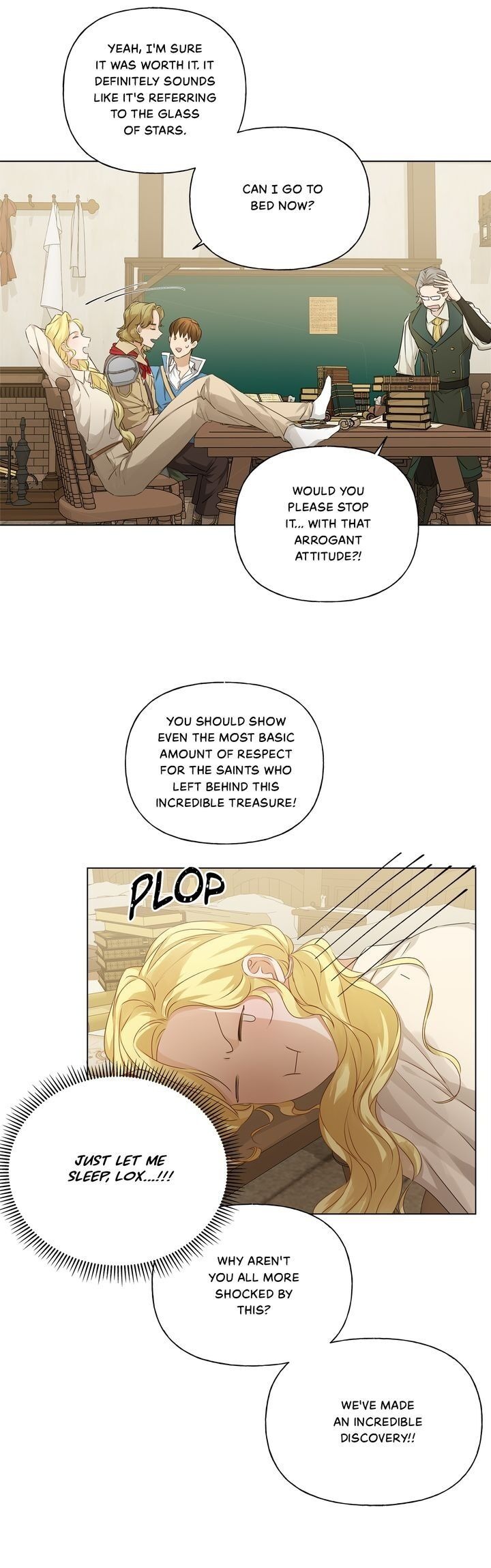 The Golden Haired Elementalist chapter 82 page 19