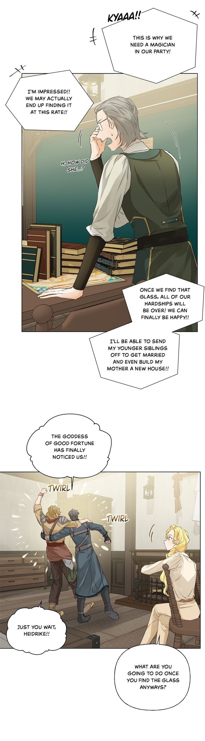 The Golden Haired Elementalist chapter 82 page 24