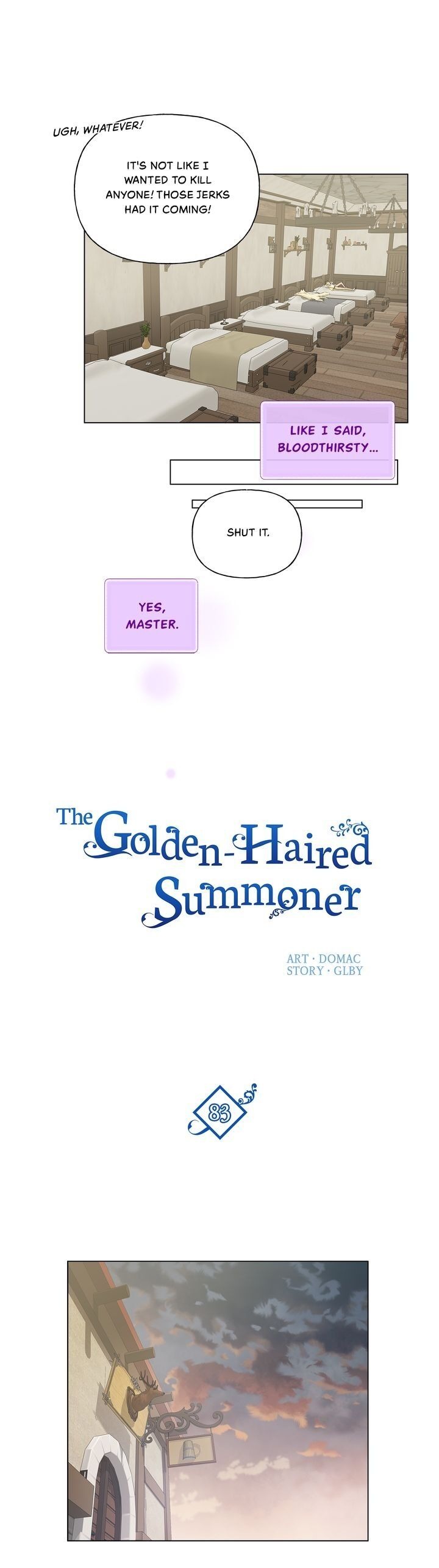 The Golden Haired Elementalist chapter 83 page 13