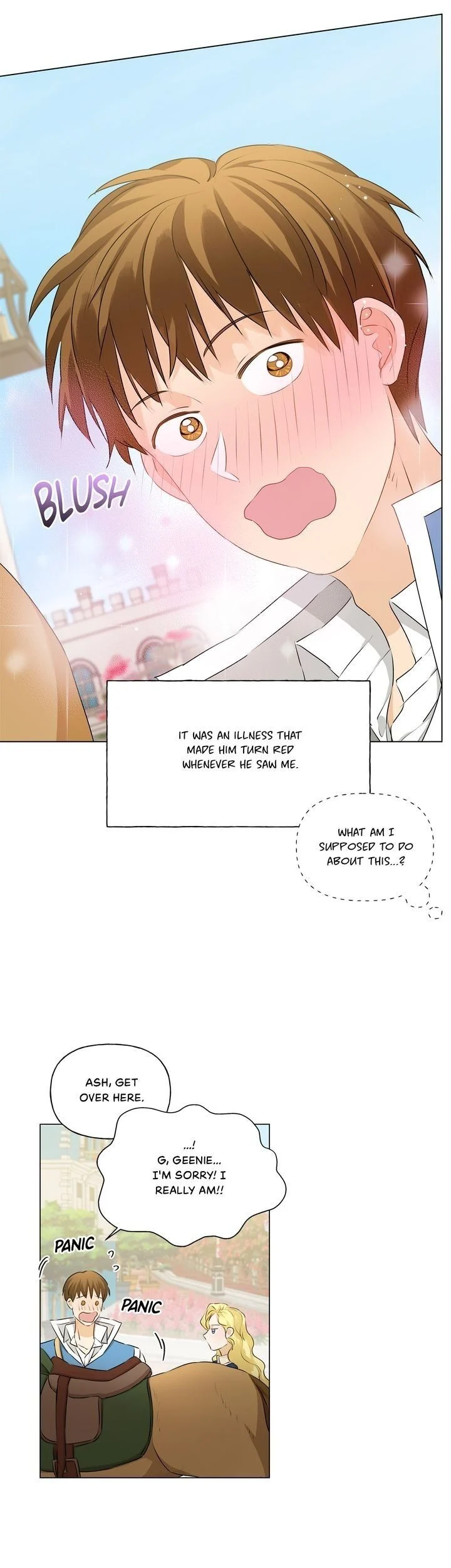The Golden Haired Elementalist chapter 84 page 2