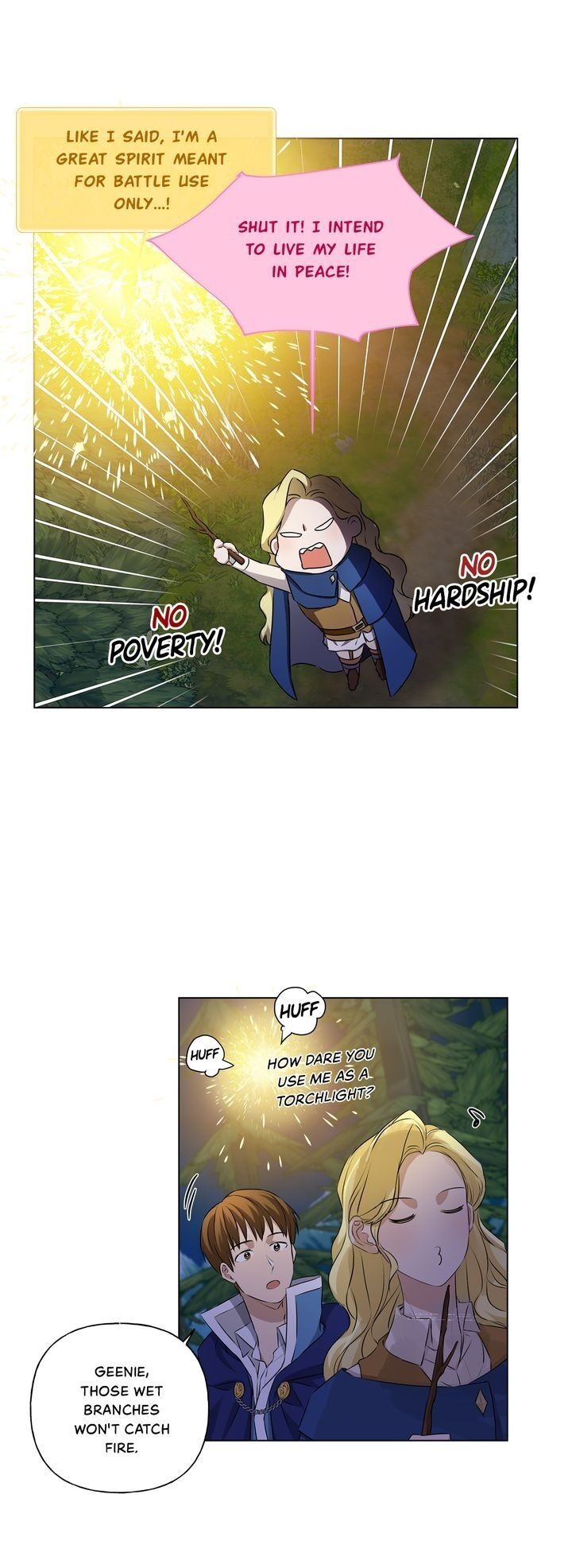The Golden Haired Elementalist chapter 85 page 8