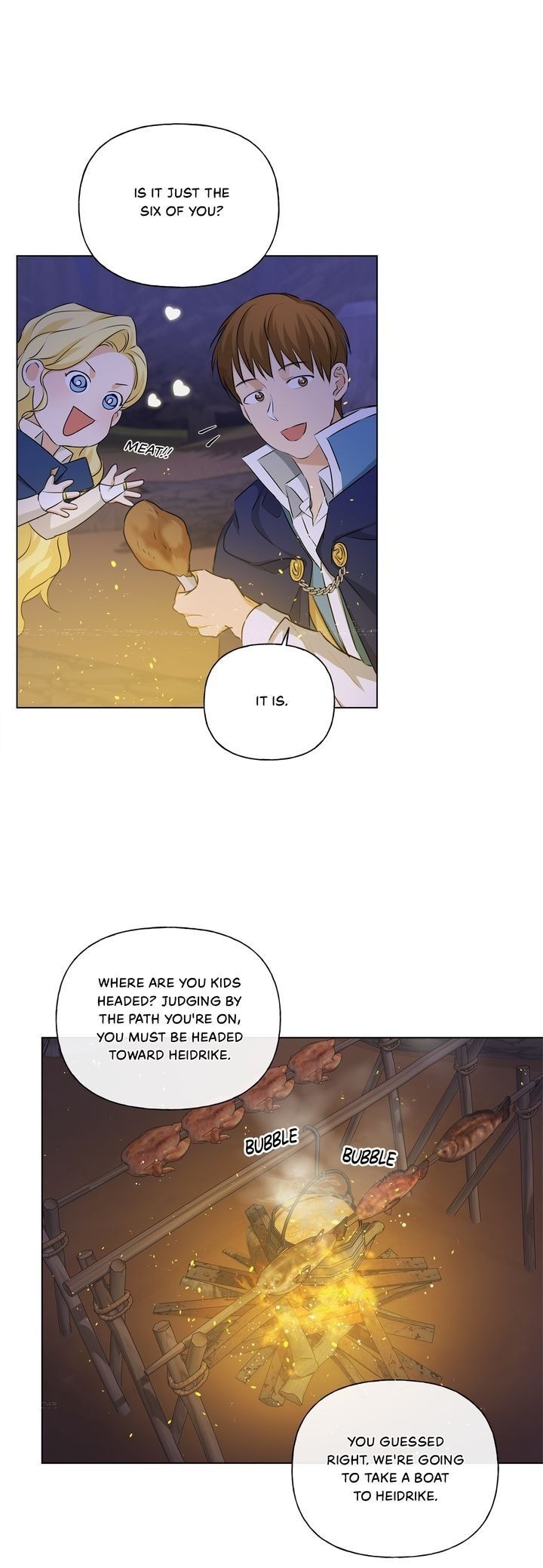 The Golden Haired Elementalist chapter 85 page 18