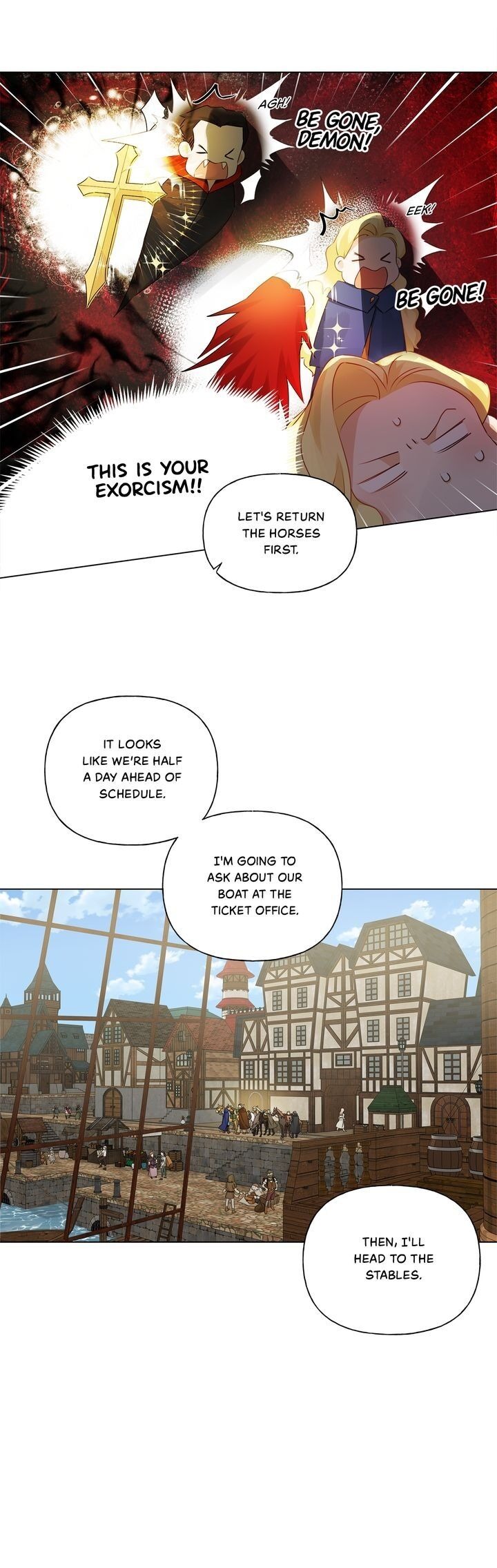 The Golden Haired Elementalist chapter 86 page 22