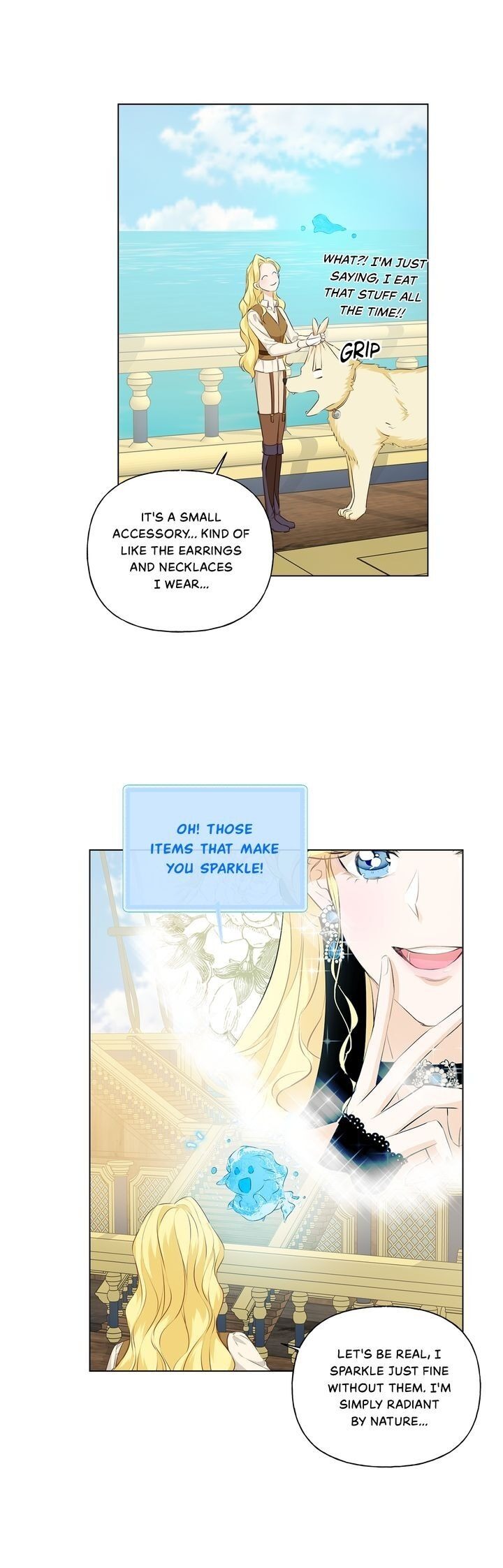 The Golden Haired Elementalist chapter 88 page 12