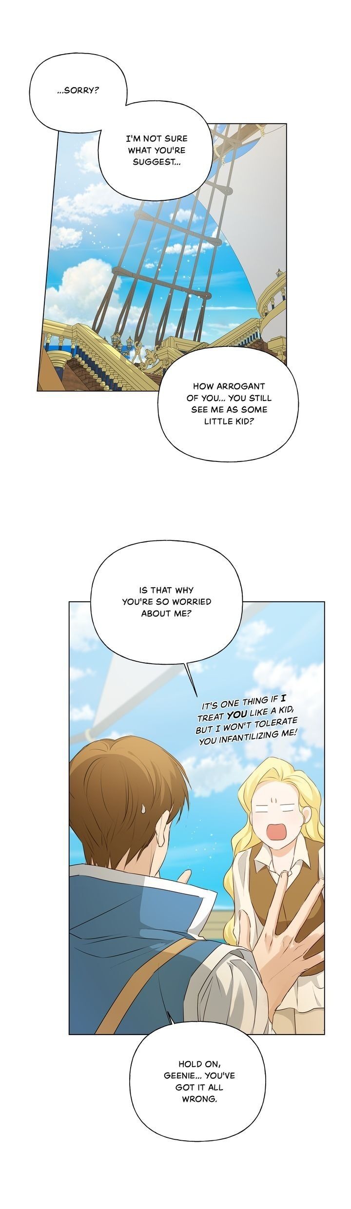 The Golden Haired Elementalist chapter 88 page 18