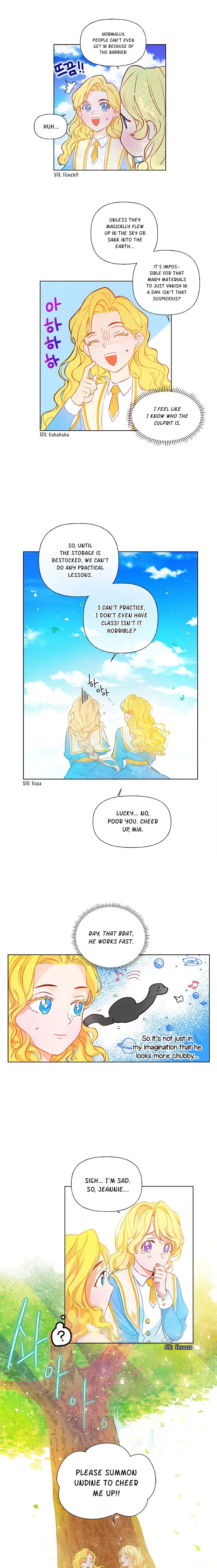 The Golden Haired Elementalist chapter 9 page 5