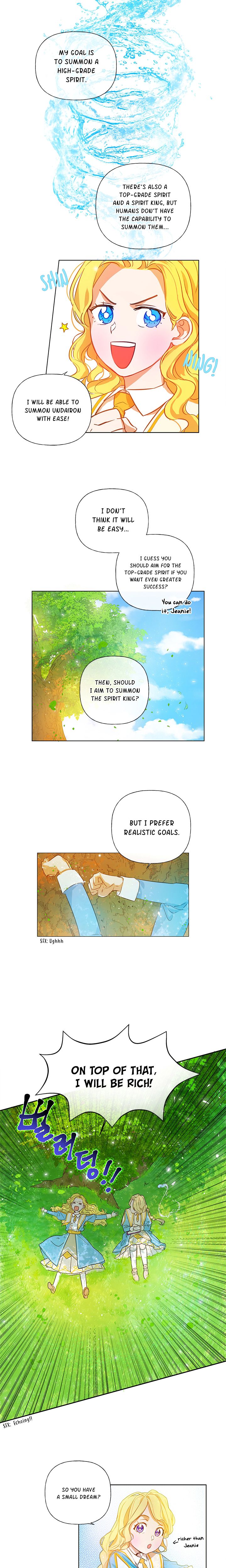 The Golden Haired Elementalist chapter 9 page 8