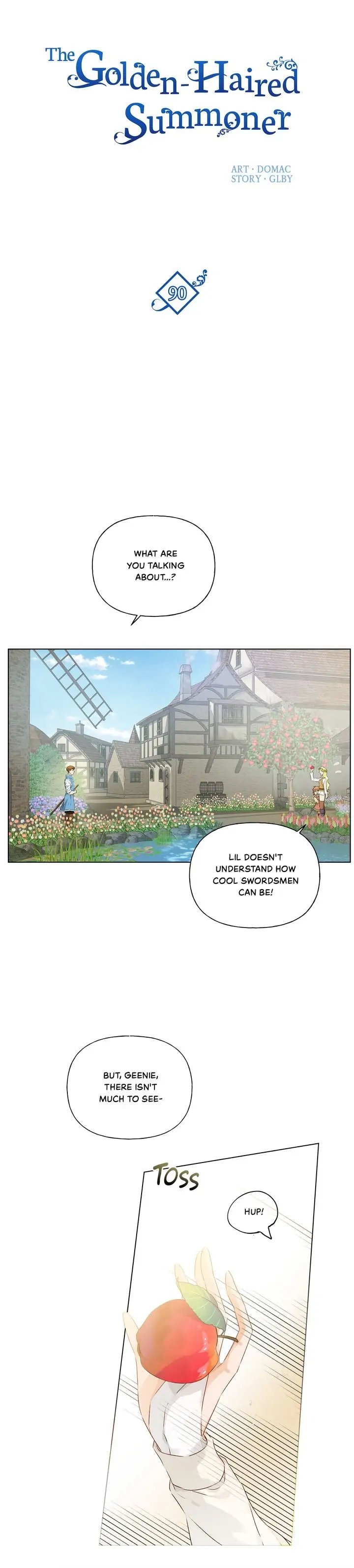 The Golden Haired Elementalist chapter 90 page 2