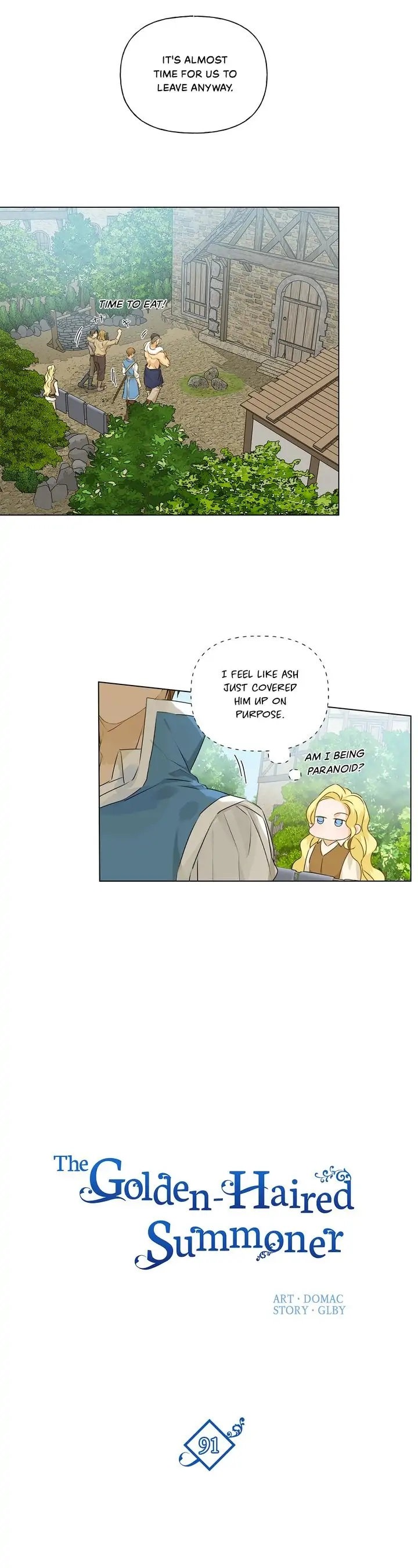 The Golden Haired Elementalist chapter 91 page 9