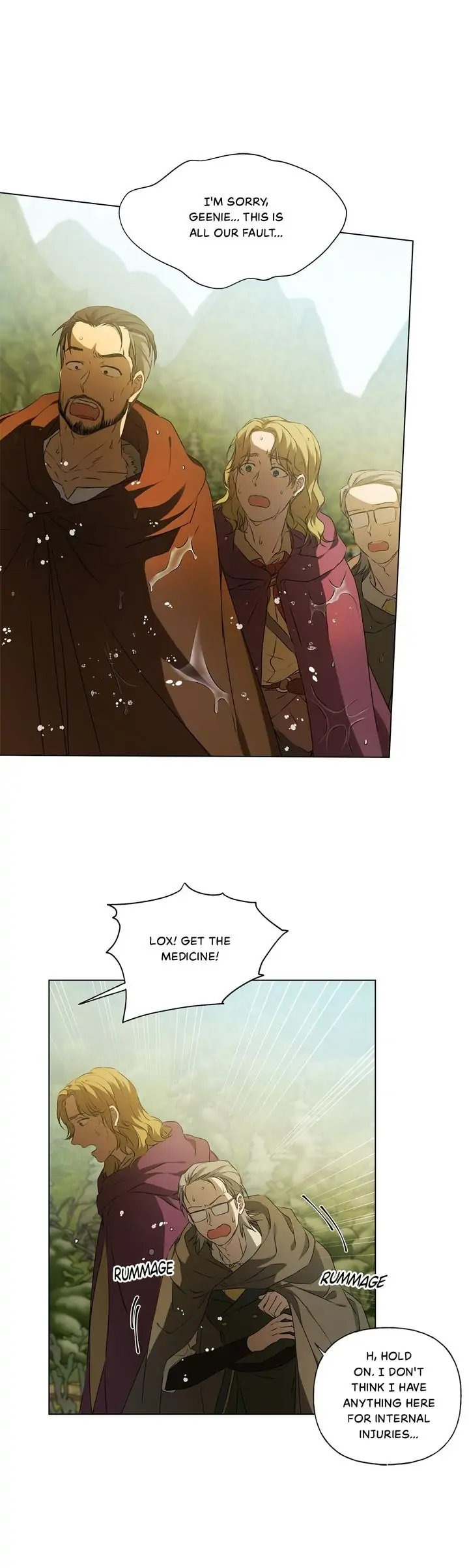 The Golden Haired Elementalist chapter 97 page 17