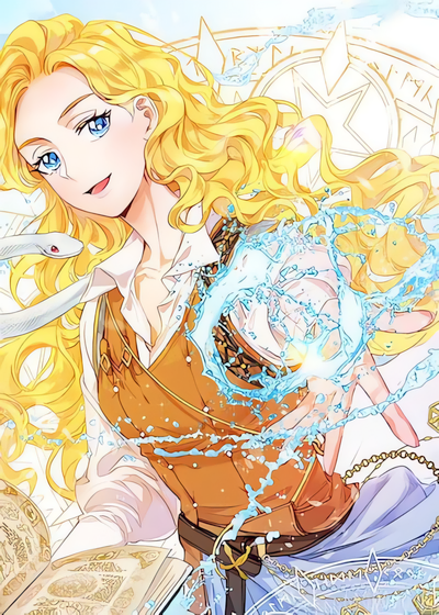 The Golden Haired Elementalist cover