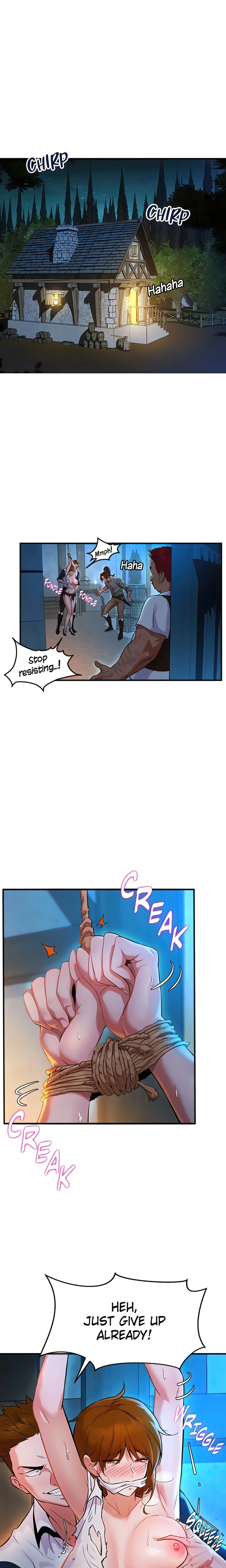 The Hero Violating the Girls (Official) chapter 1 page 1