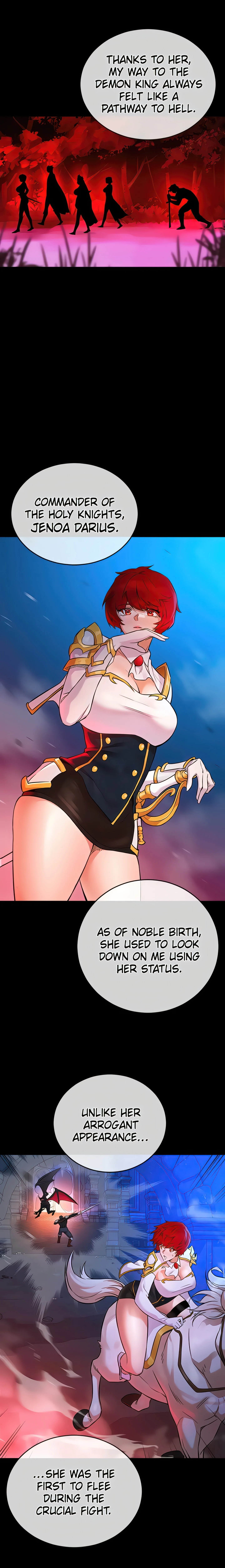 The Hero Violating the Girls (Official) chapter 1 page 35