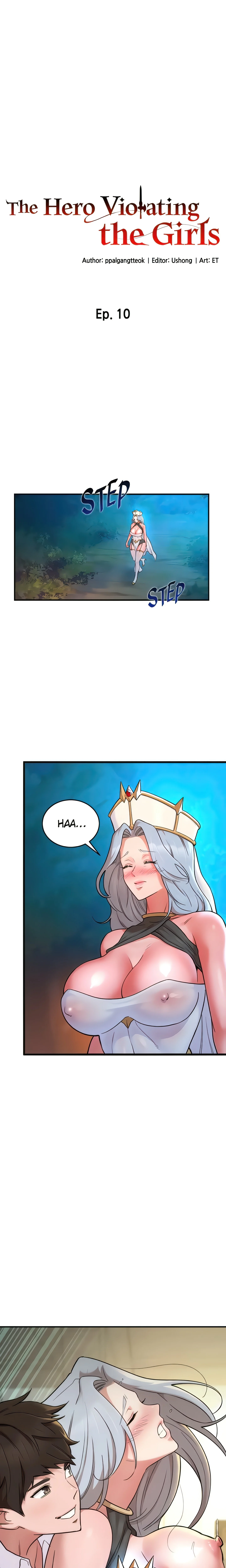 The Hero Violating the Girls (Official) chapter 10 page 2