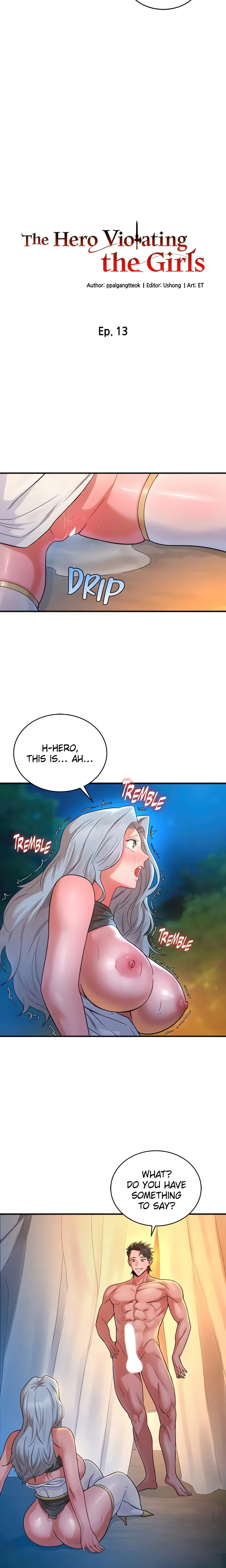 The Hero Violating the Girls (Official) chapter 13 page 2