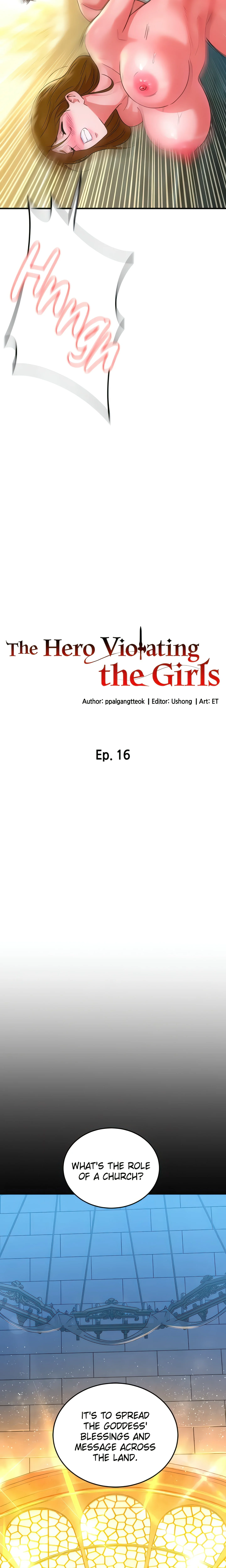 The Hero Violating the Girls (Official) chapter 16 page 2