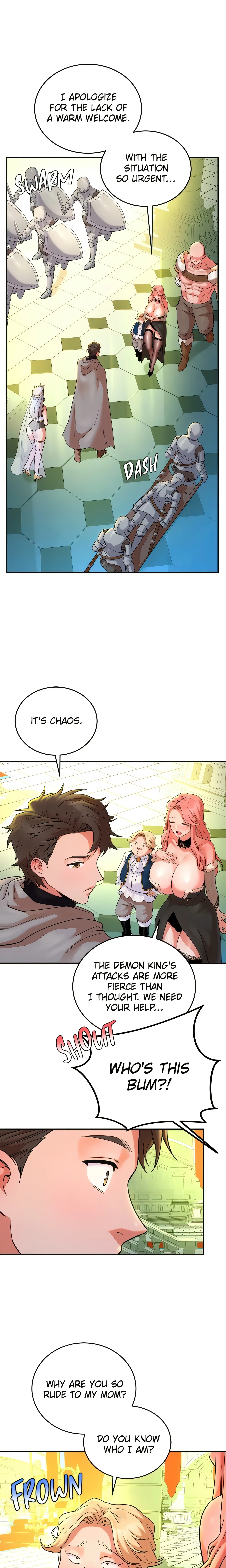 The Hero Violating the Girls (Official) chapter 17 page 10