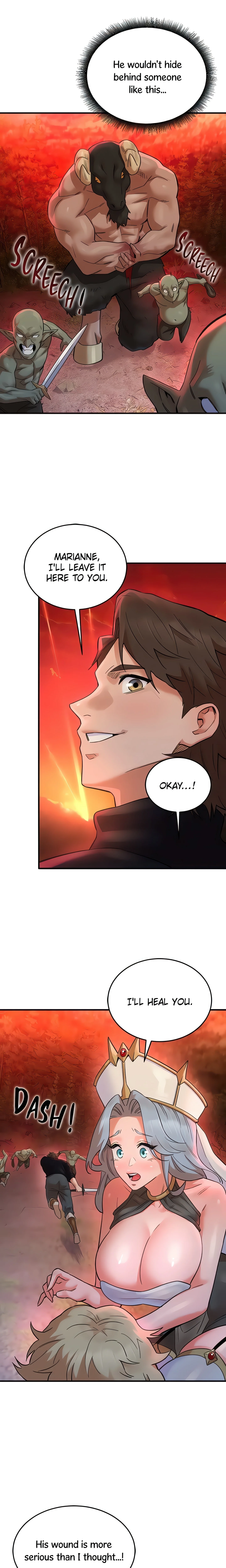 The Hero Violating the Girls (Official) chapter 21 page 13