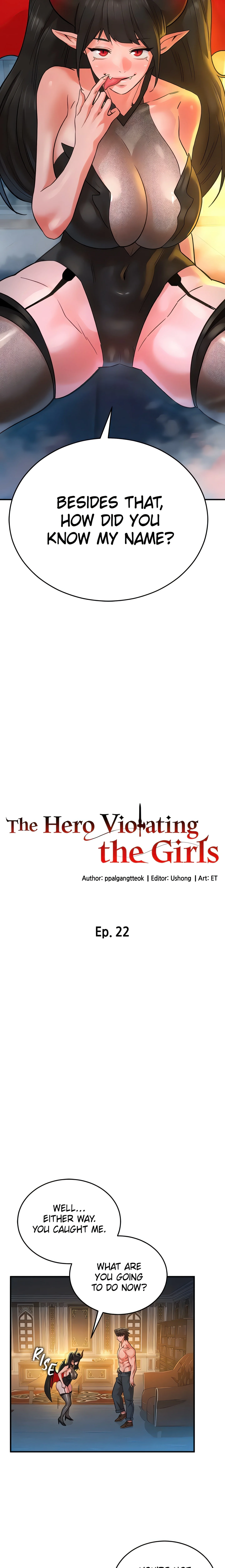 The Hero Violating the Girls (Official) chapter 22 page 2