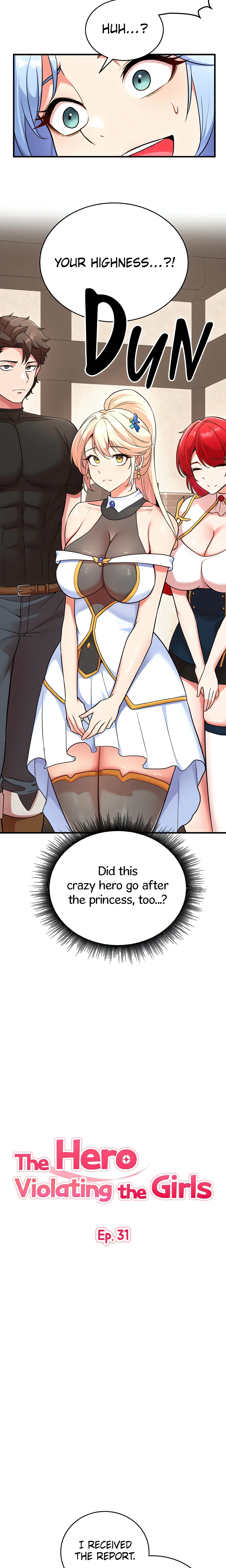 The Hero Violating the Girls (Official) chapter 31 page 2