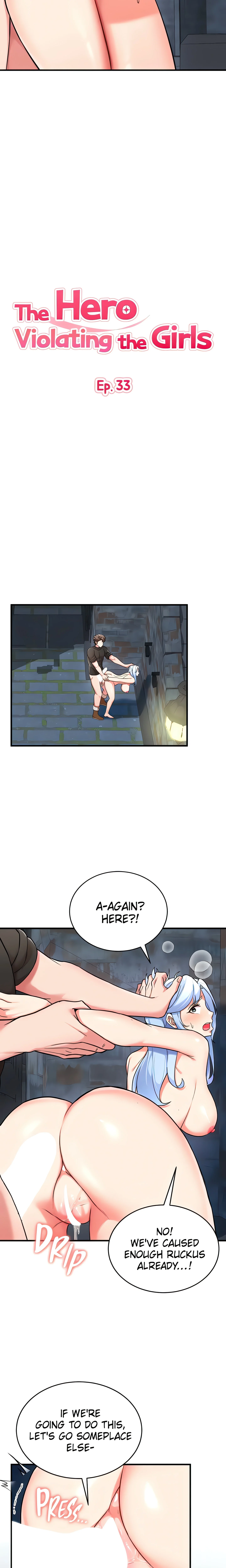 The Hero Violating the Girls (Official) chapter 33 page 2