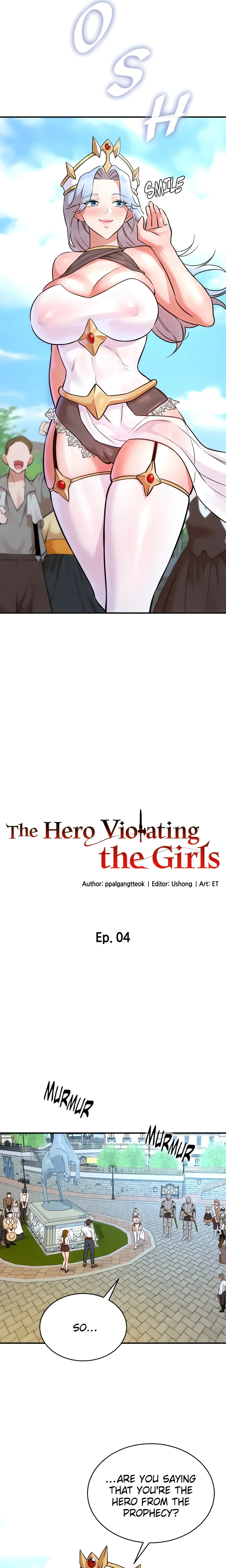 The Hero Violating the Girls (Official) chapter 4 page 2