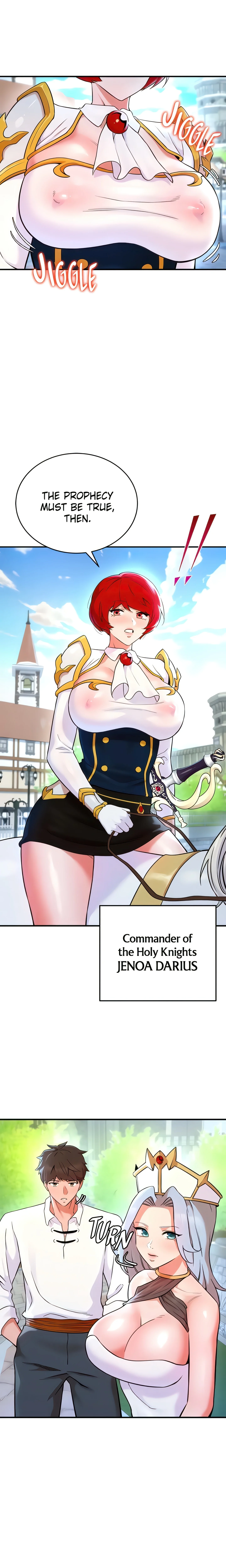 The Hero Violating the Girls (Official) chapter 4 page 8