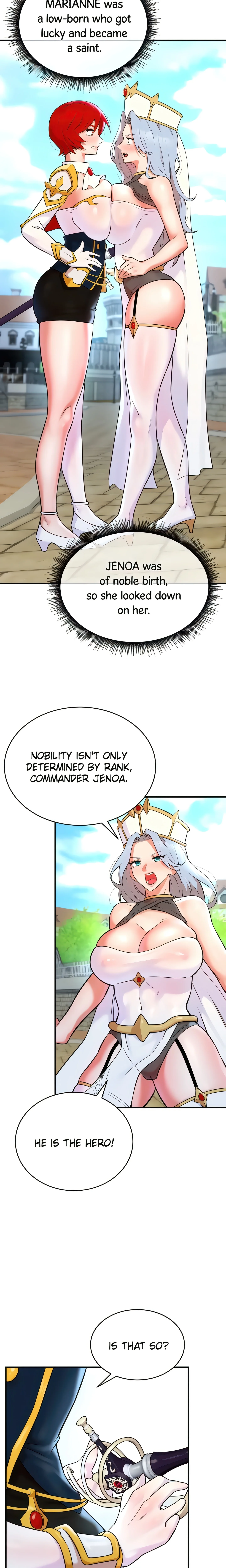 The Hero Violating the Girls (Official) chapter 4 page 12