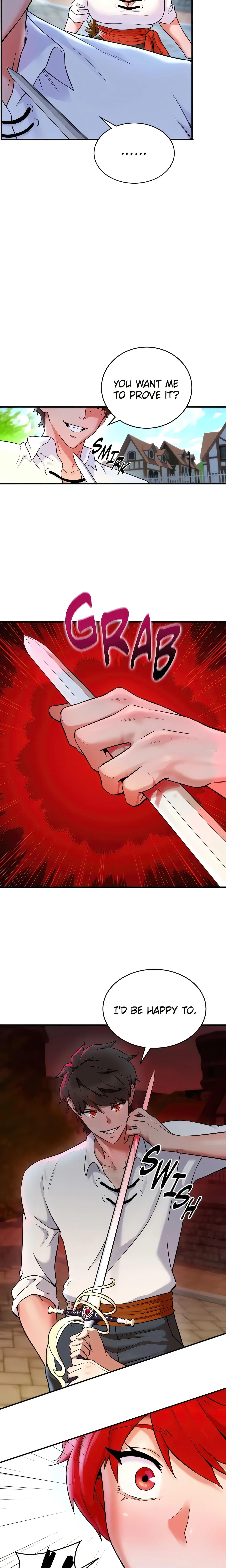 The Hero Violating the Girls (Official) chapter 4 page 14
