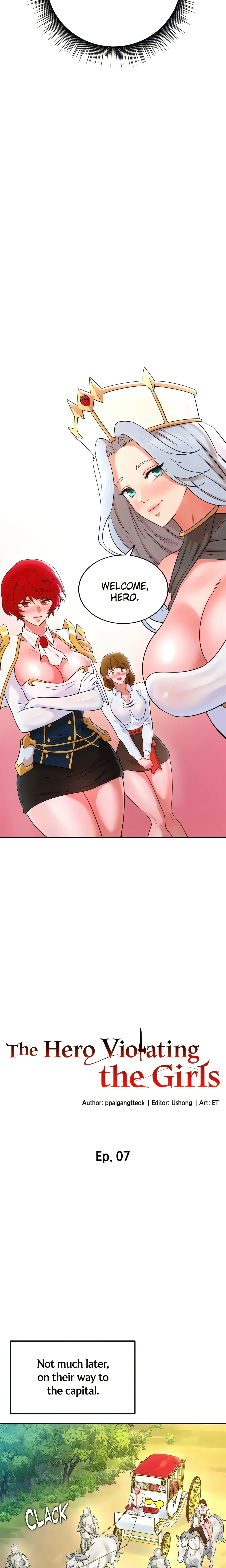 The Hero Violating the Girls (Official) chapter 7 page 2