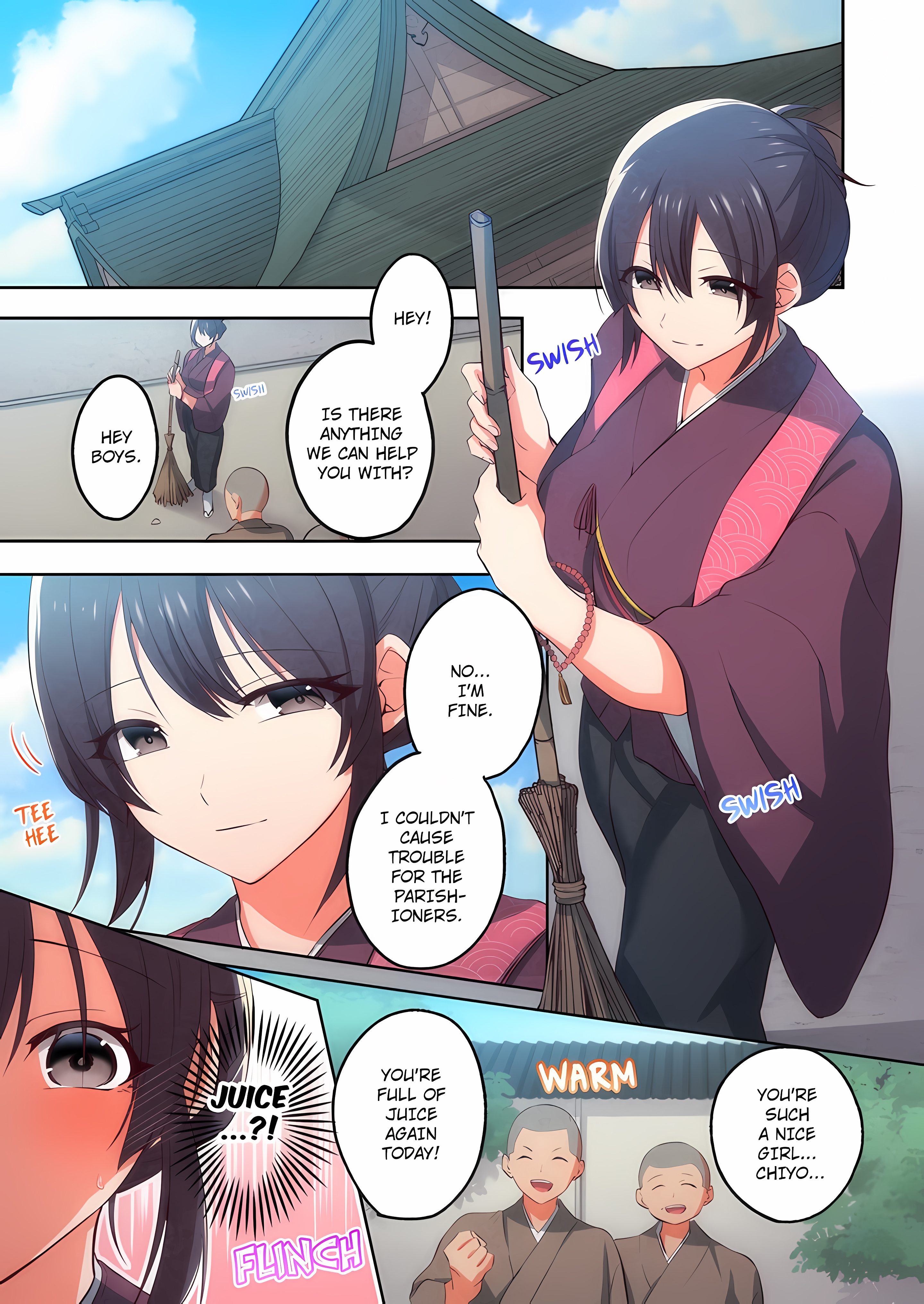 The Horny Monk's Dilemma: 120% Perverted and Full of Desire (Uncensored) chapter 1 page 1