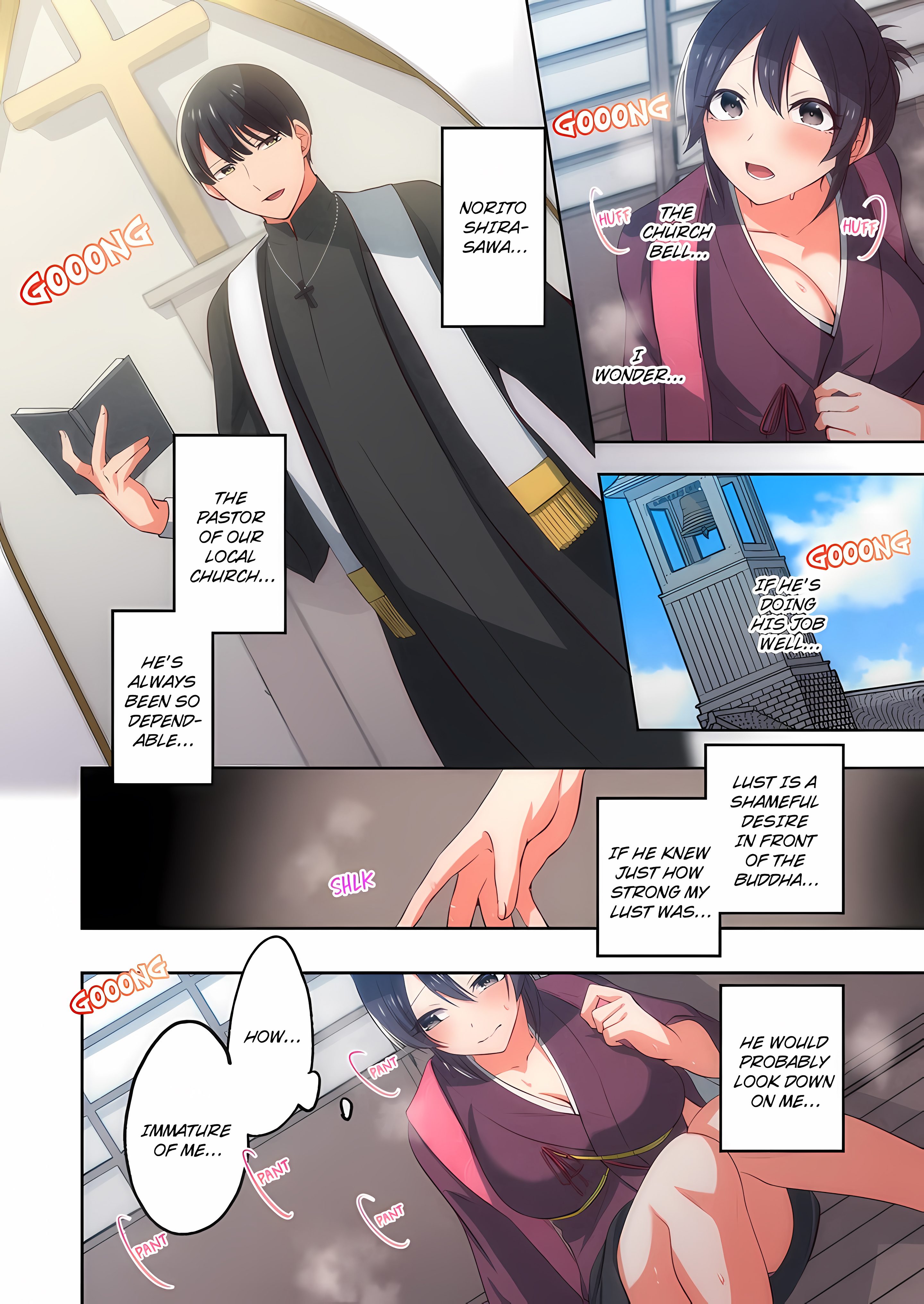 The Horny Monk's Dilemma: 120% Perverted and Full of Desire (Uncensored) chapter 1 page 4