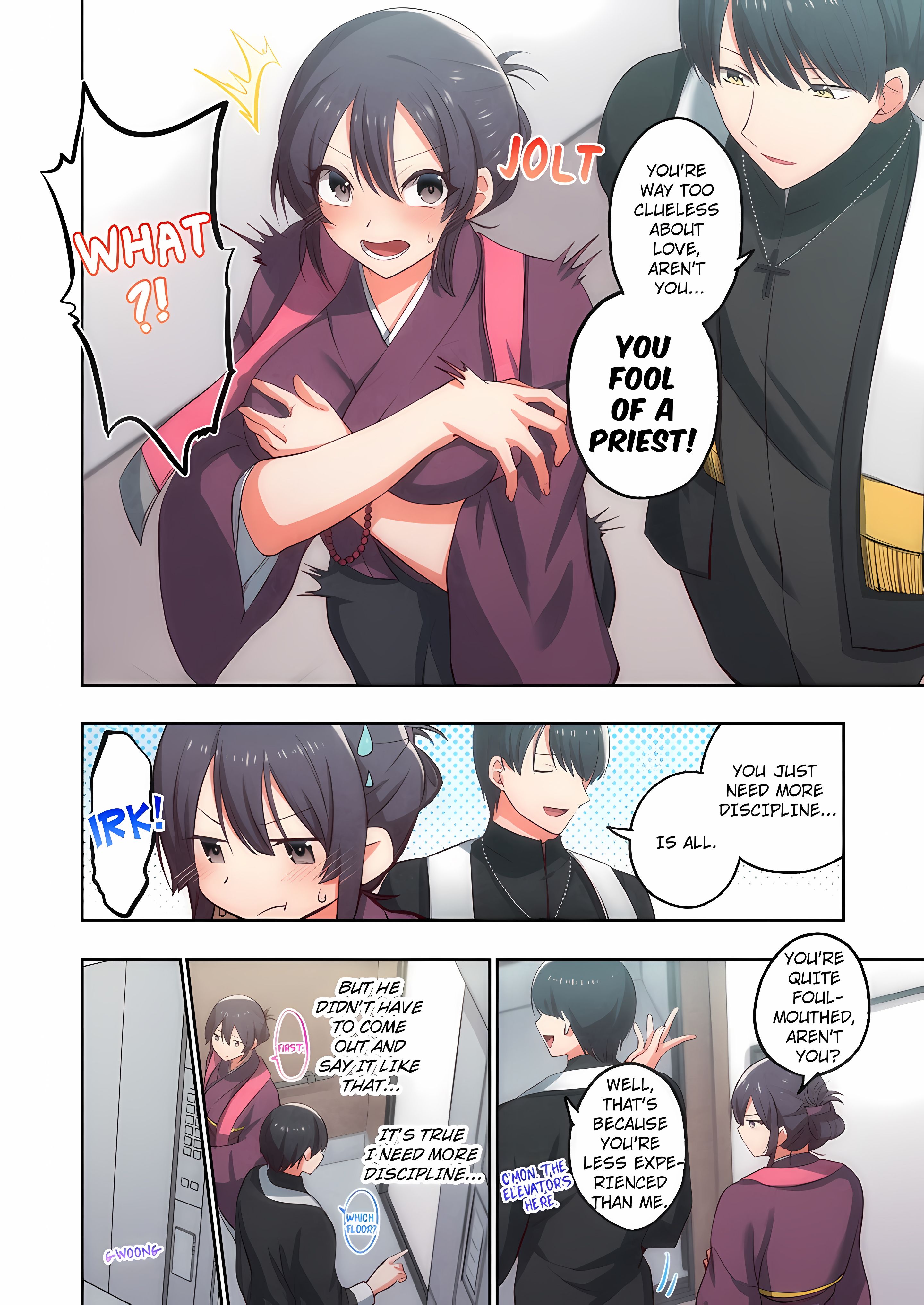 The Horny Monk's Dilemma: 120% Perverted and Full of Desire (Uncensored) chapter 1 page 8