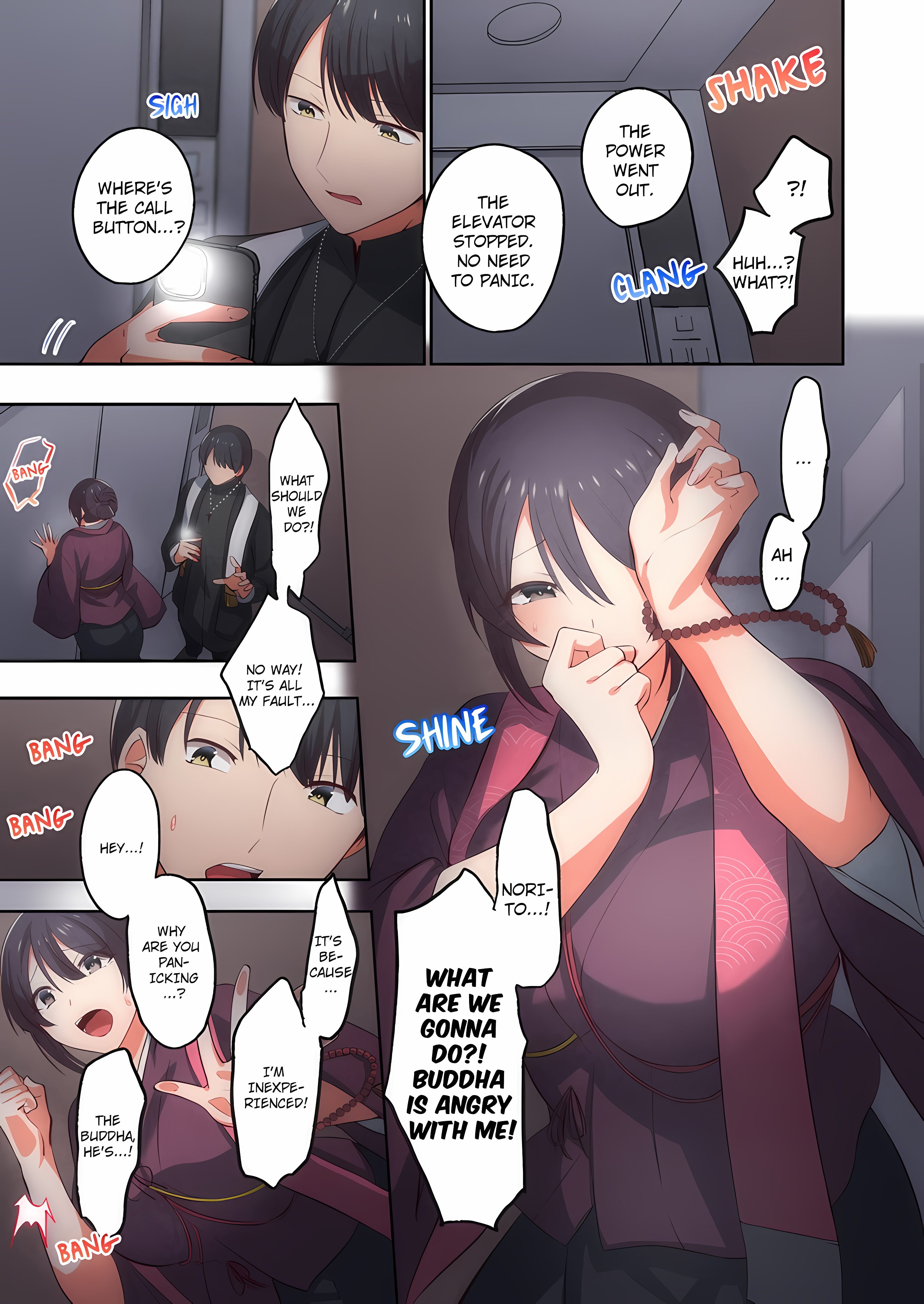 The Horny Monk's Dilemma: 120% Perverted and Full of Desire (Uncensored) chapter 1 page 9