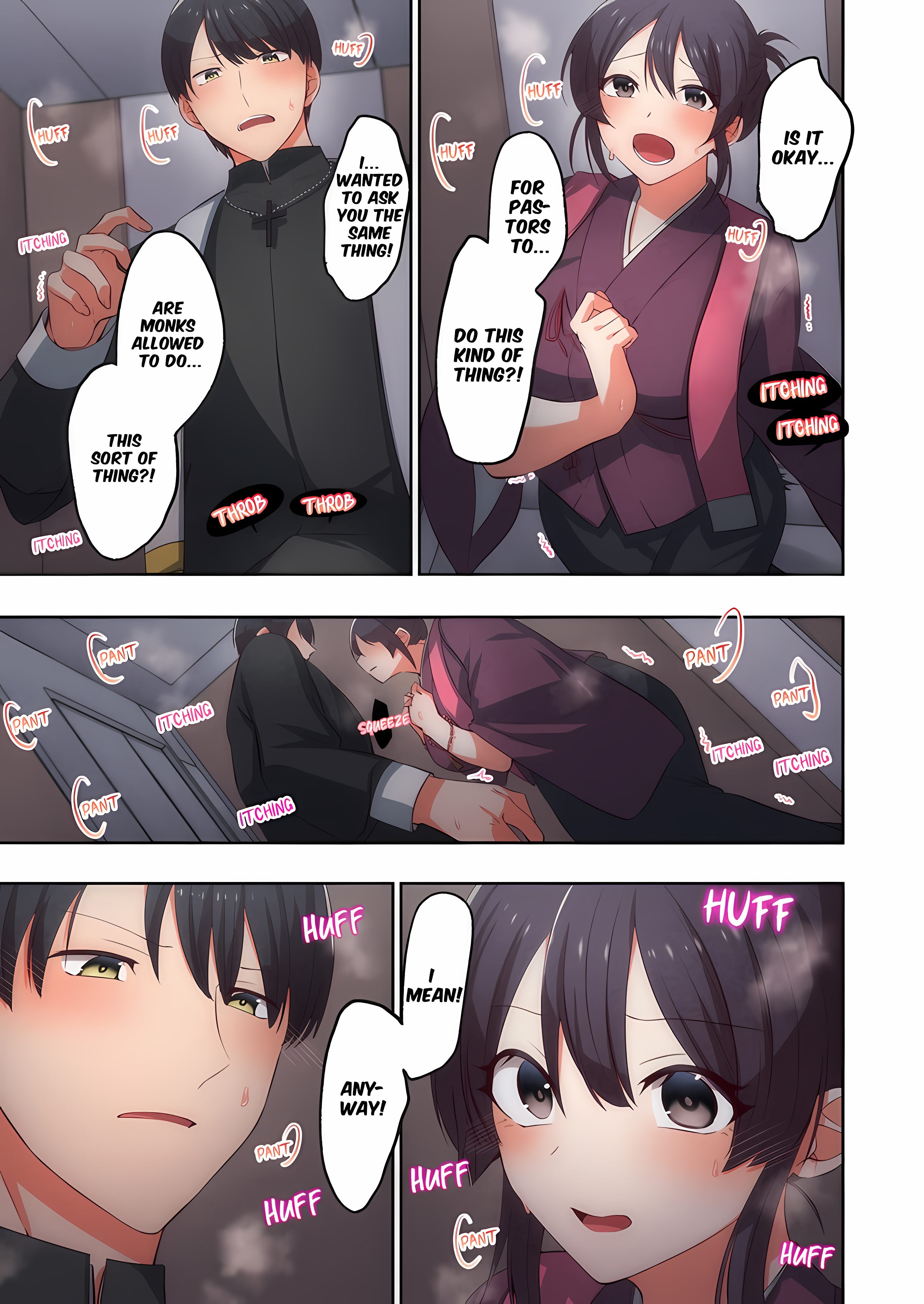 The Horny Monk's Dilemma: 120% Perverted and Full of Desire (Uncensored) chapter 1 page 13