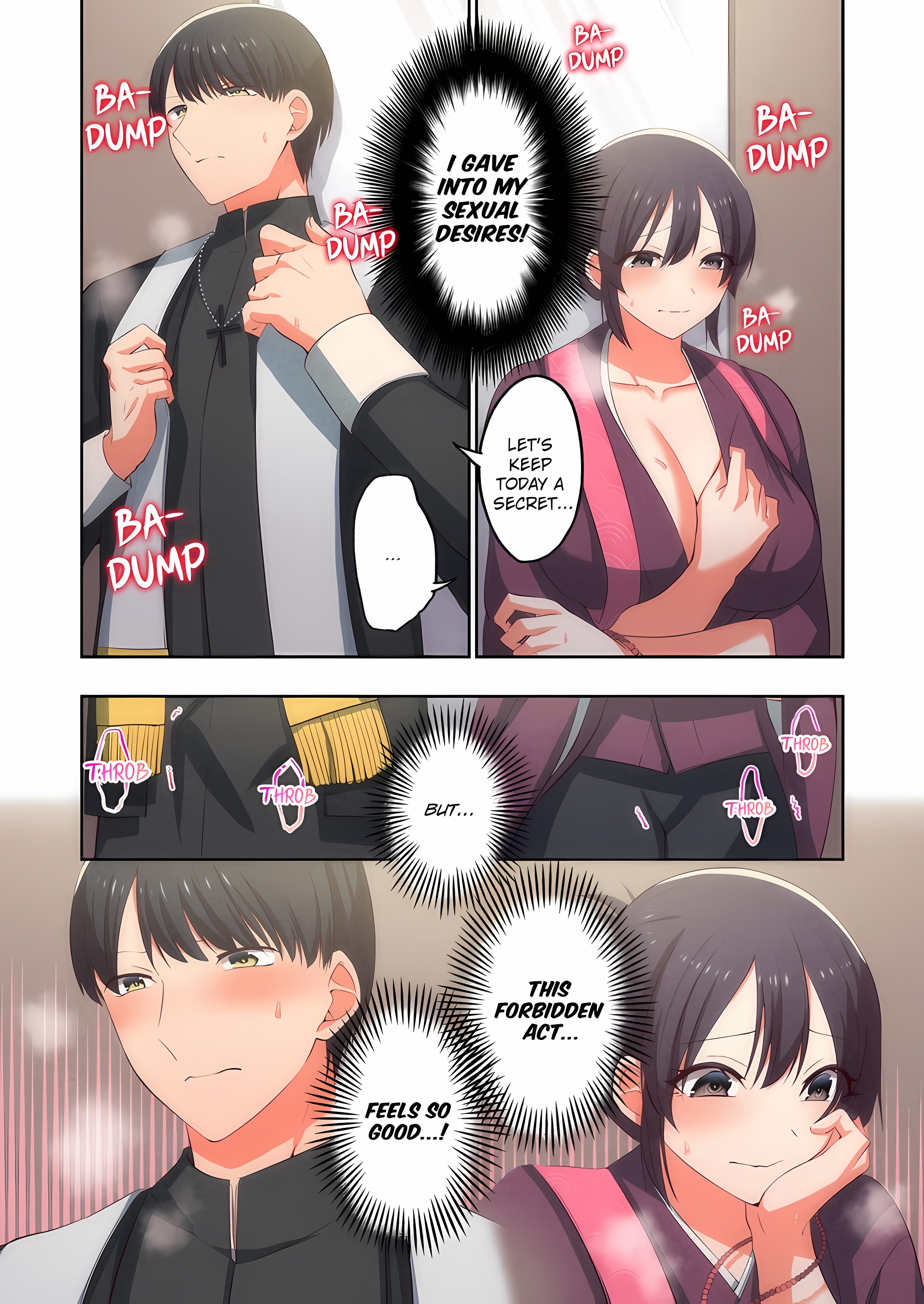 The Horny Monk's Dilemma: 120% Perverted and Full of Desire (Uncensored) chapter 1 page 24