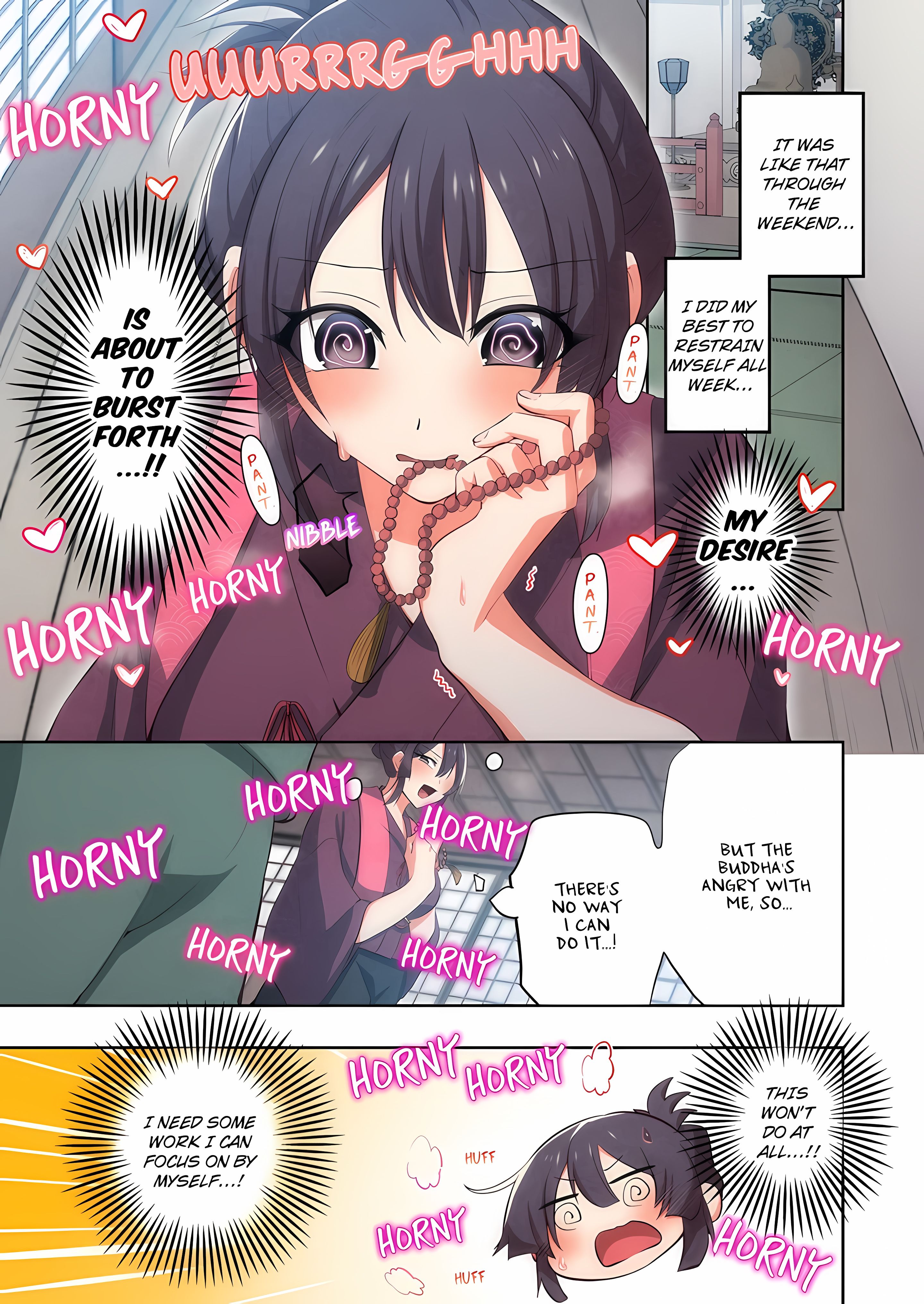 The Horny Monk's Dilemma: 120% Perverted and Full of Desire (Uncensored) chapter 2 page 3