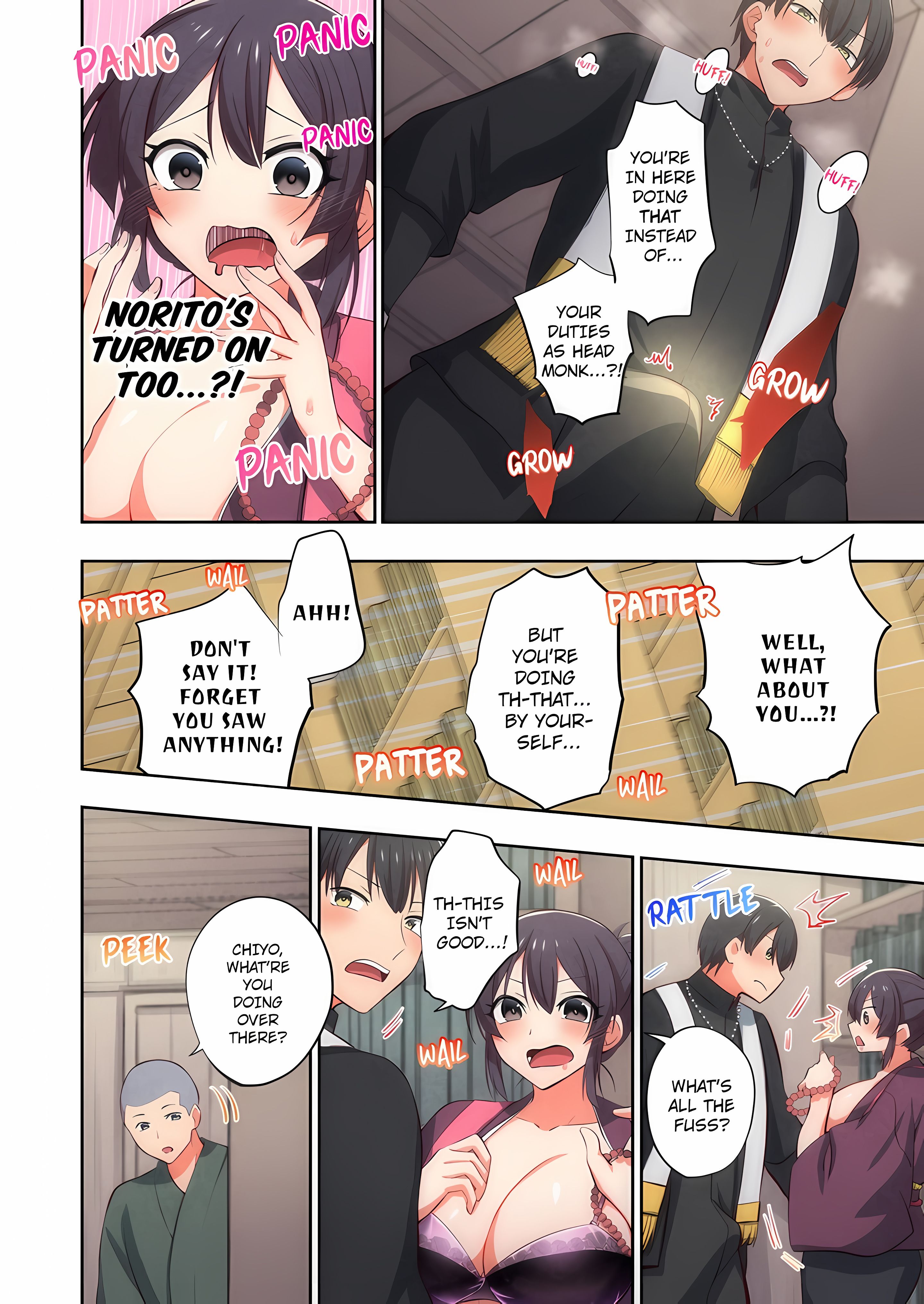 The Horny Monk's Dilemma: 120% Perverted and Full of Desire (Uncensored) chapter 2 page 8