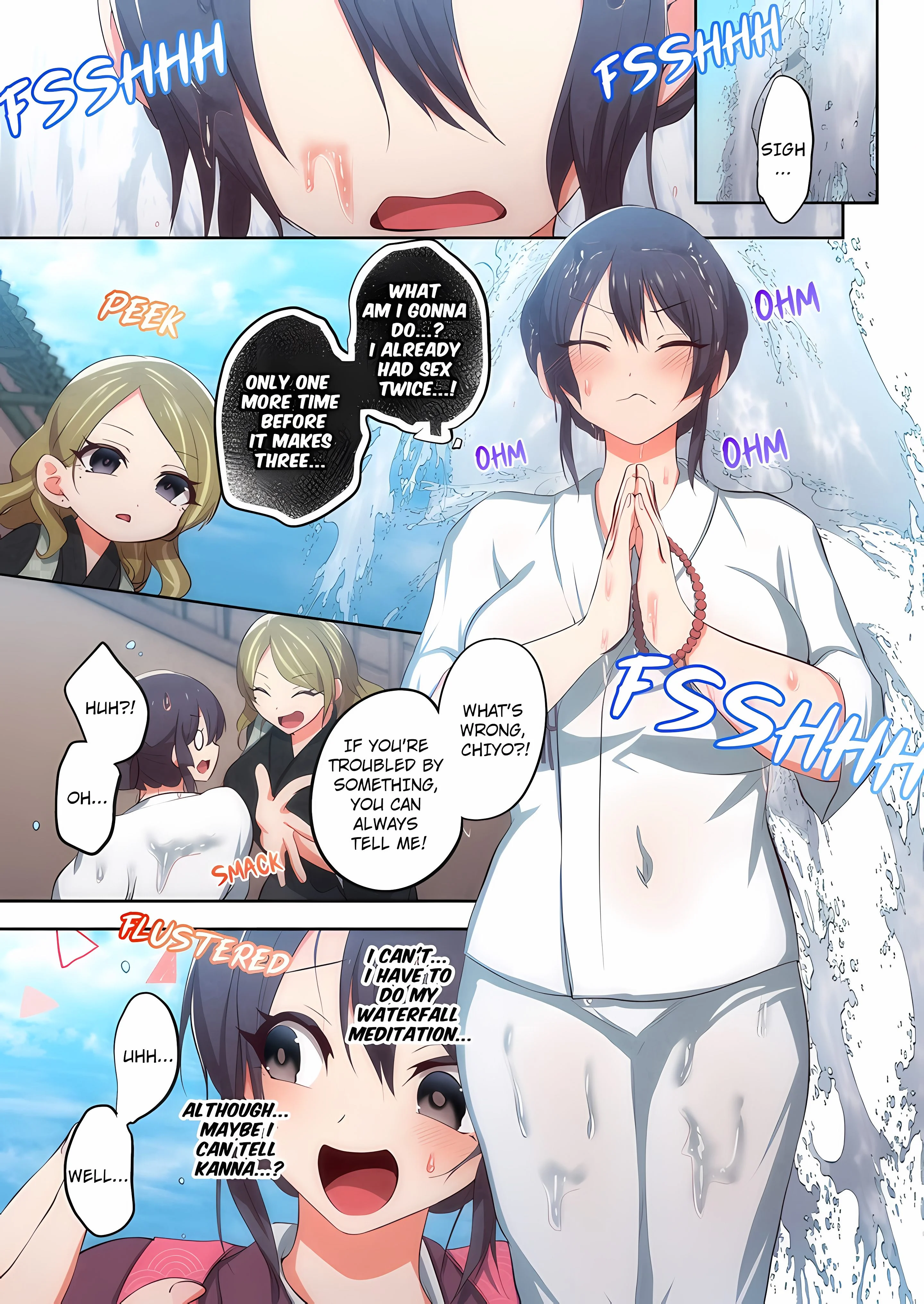 The Horny Monk's Dilemma: 120% Perverted and Full of Desire (Uncensored) chapter 3 page 1