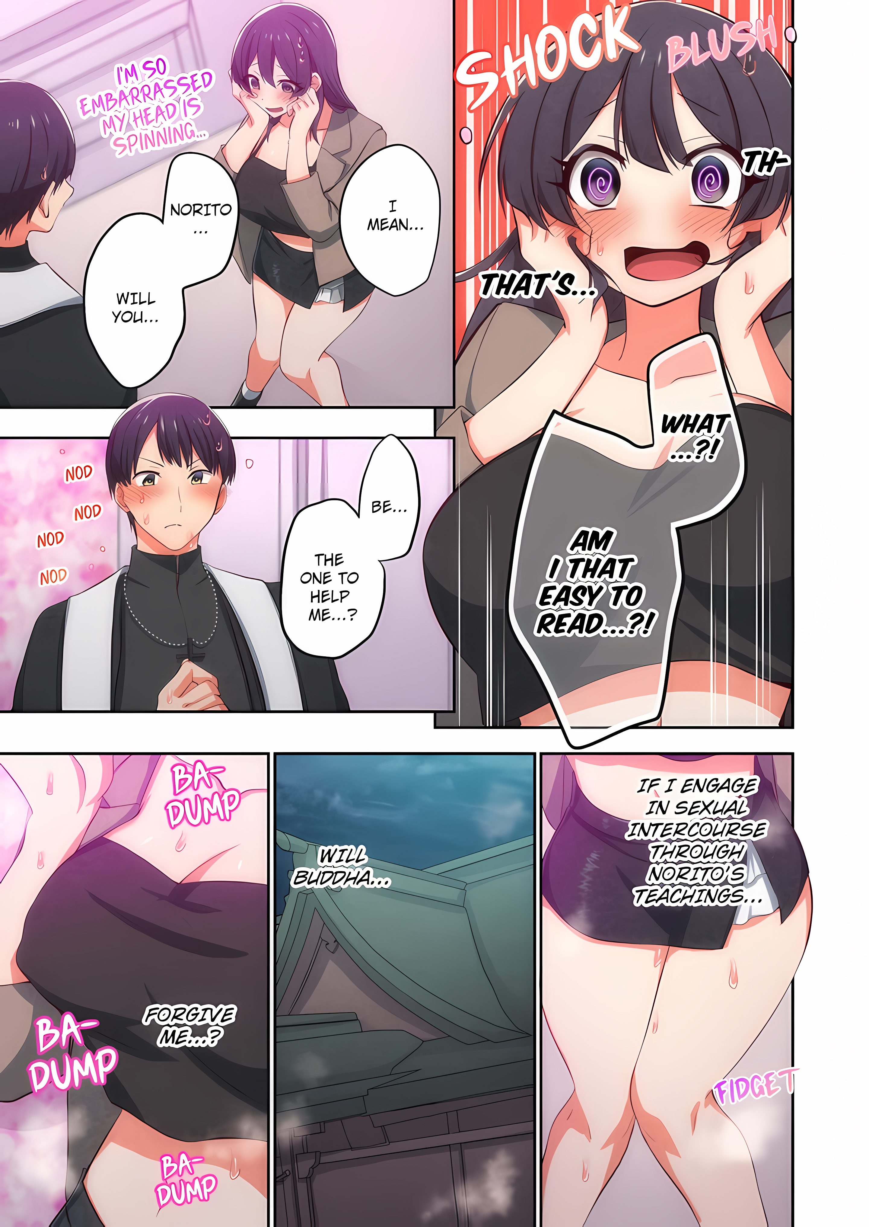 The Horny Monk's Dilemma: 120% Perverted and Full of Desire (Uncensored) chapter 3 page 9