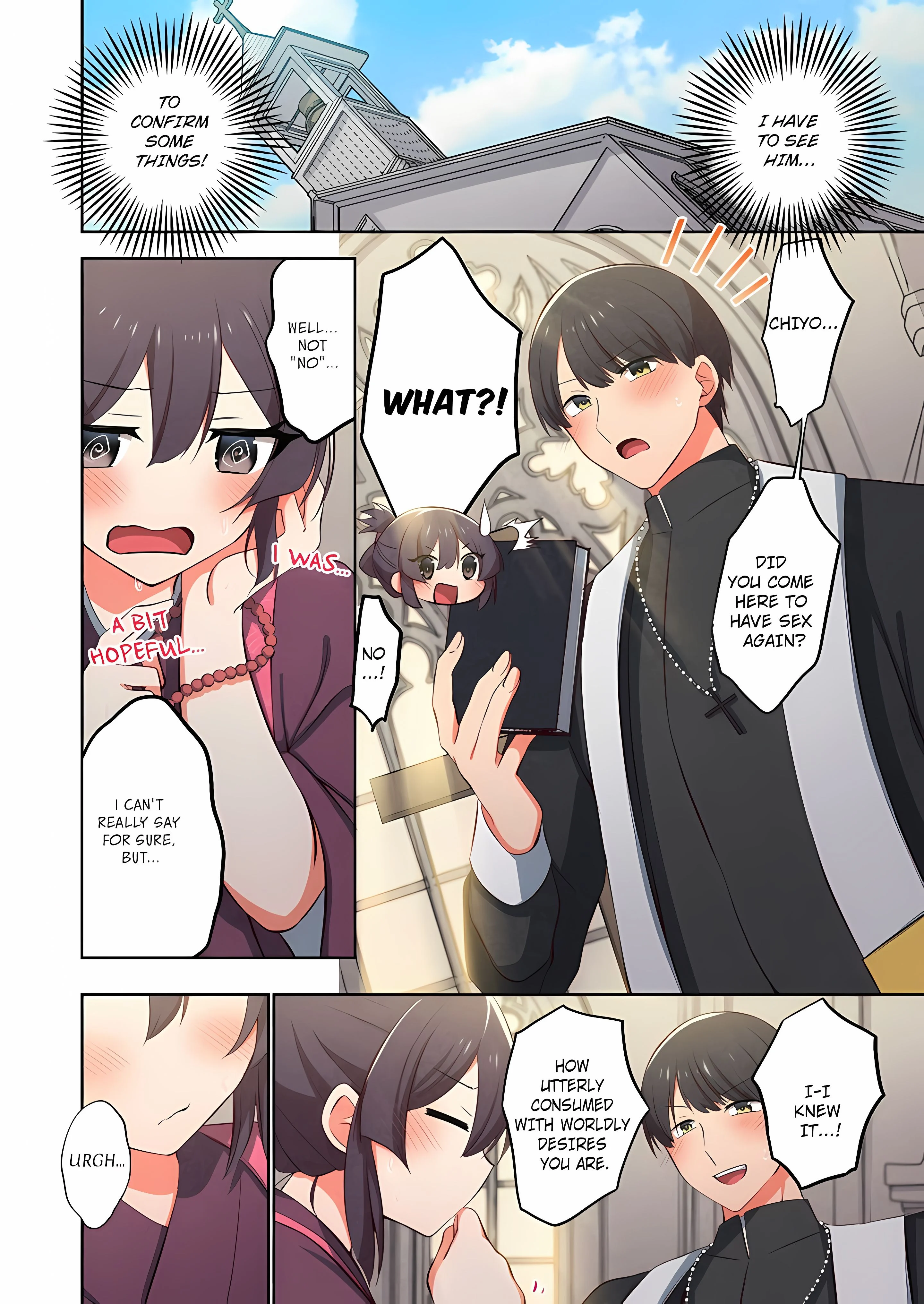 The Horny Monk's Dilemma: 120% Perverted and Full of Desire (Uncensored) chapter 4 page 4