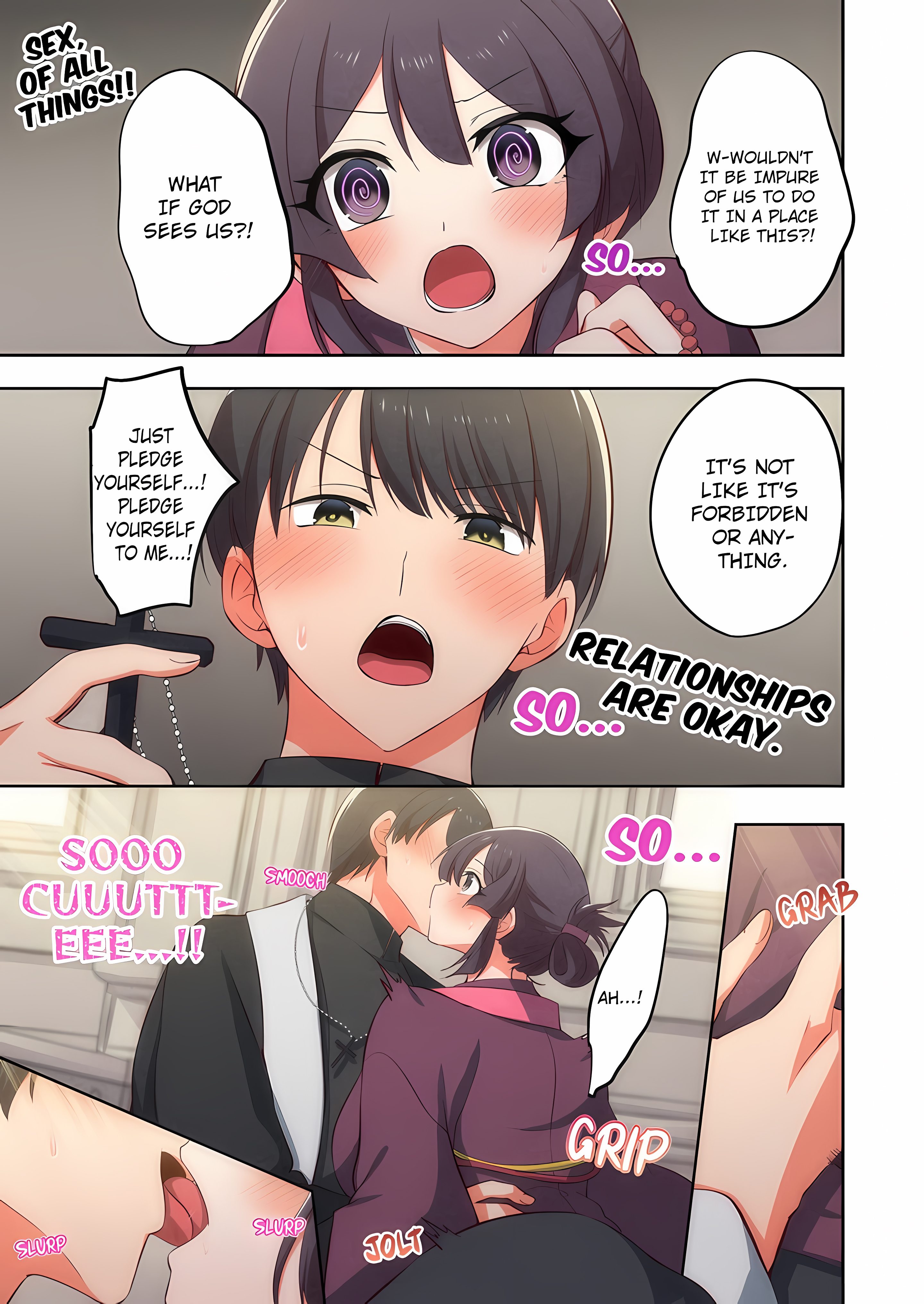 The Horny Monk's Dilemma: 120% Perverted and Full of Desire (Uncensored) chapter 4 page 7