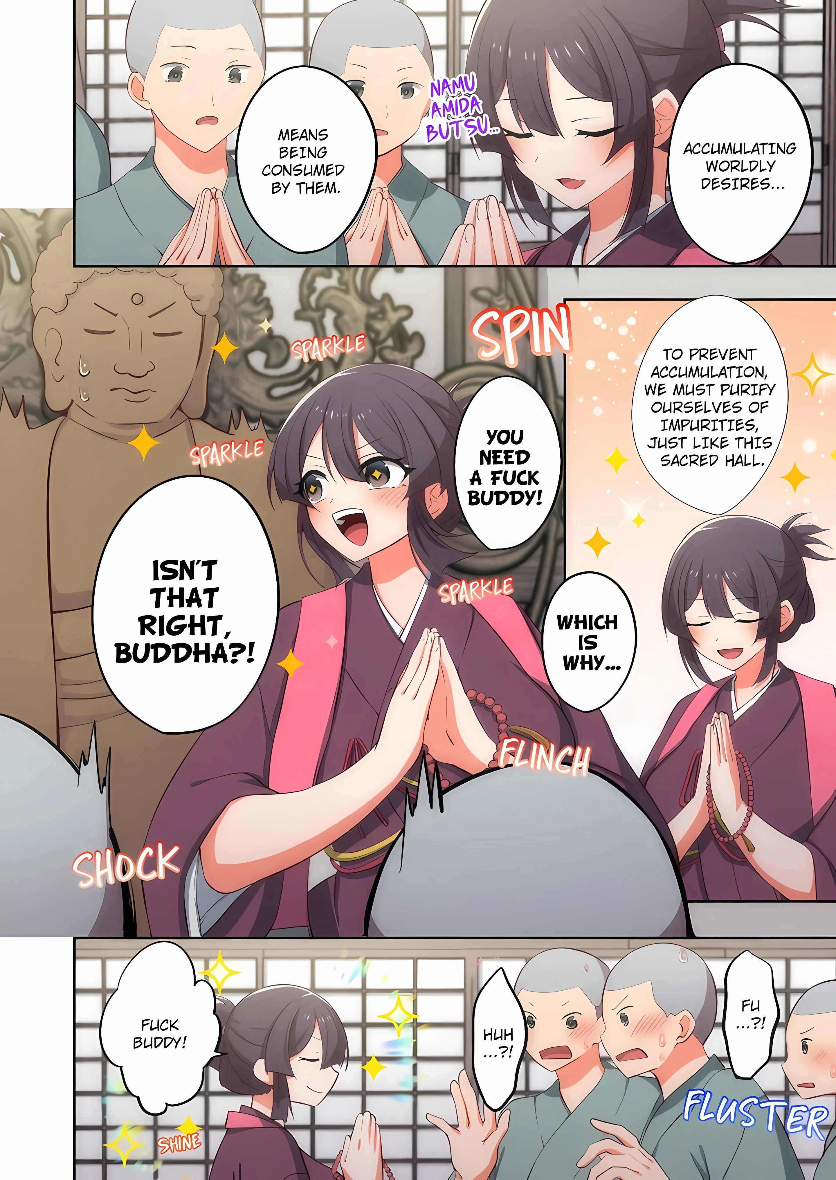 The Horny Monk's Dilemma: 120% Perverted and Full of Desire (Uncensored) chapter 5 page 4
