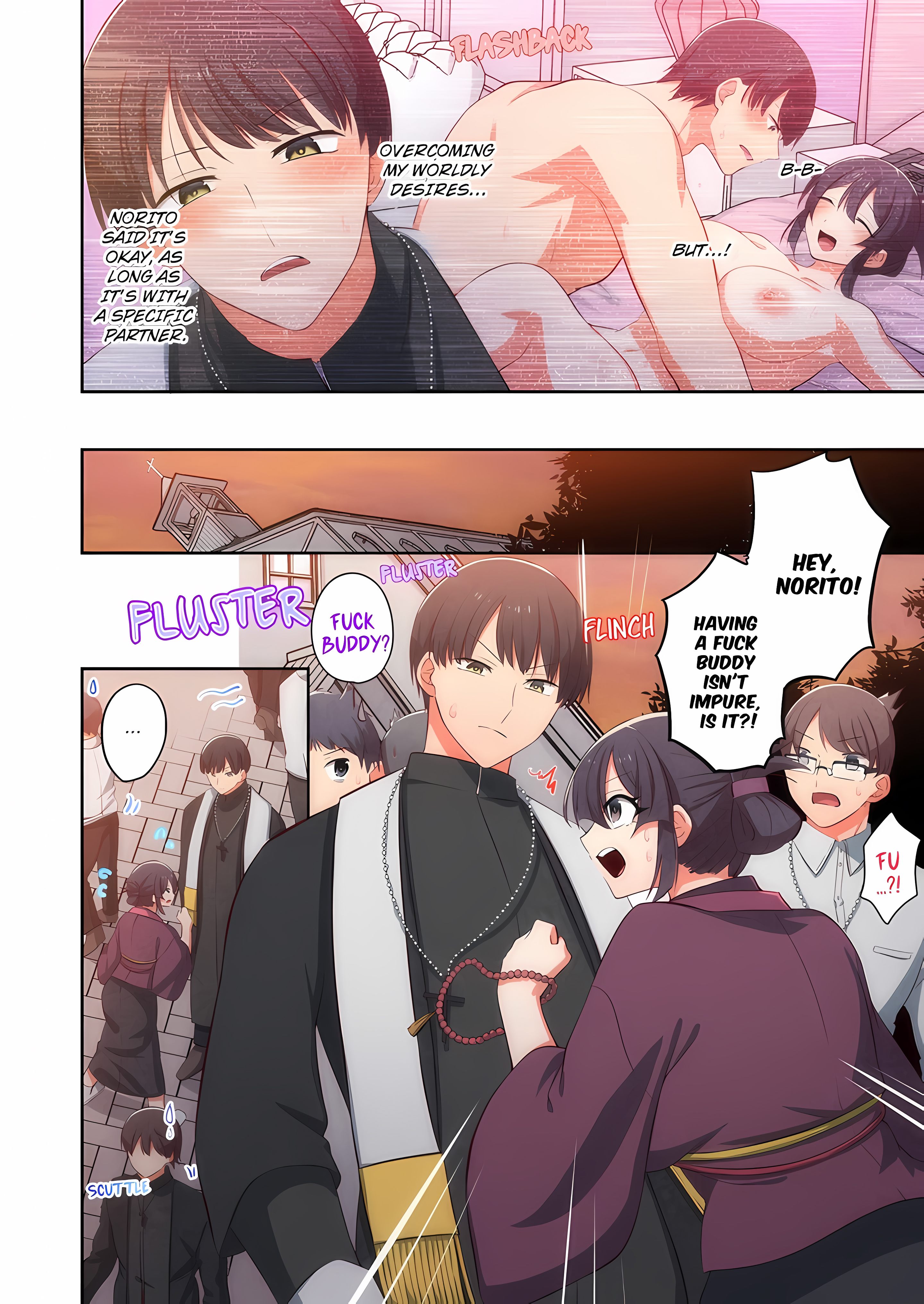 The Horny Monk's Dilemma: 120% Perverted and Full of Desire (Uncensored) chapter 5 page 6